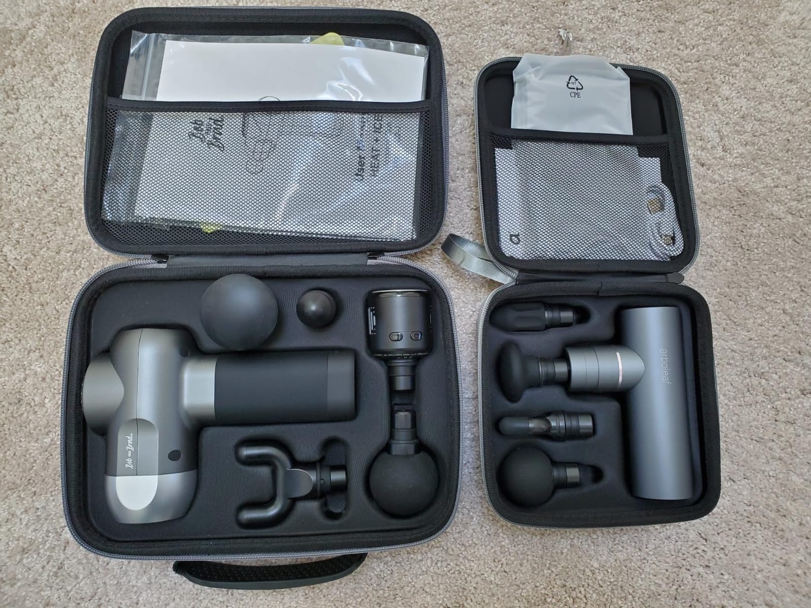 arboleaf Mini Massage Gun Deep Tissue, Portable Percussion Muscle Massager | Compact Full-Metal Design with Quiet Brushless Motor and Carrying Case for Easy Storage, Gym Use, and Travel customer photo 2