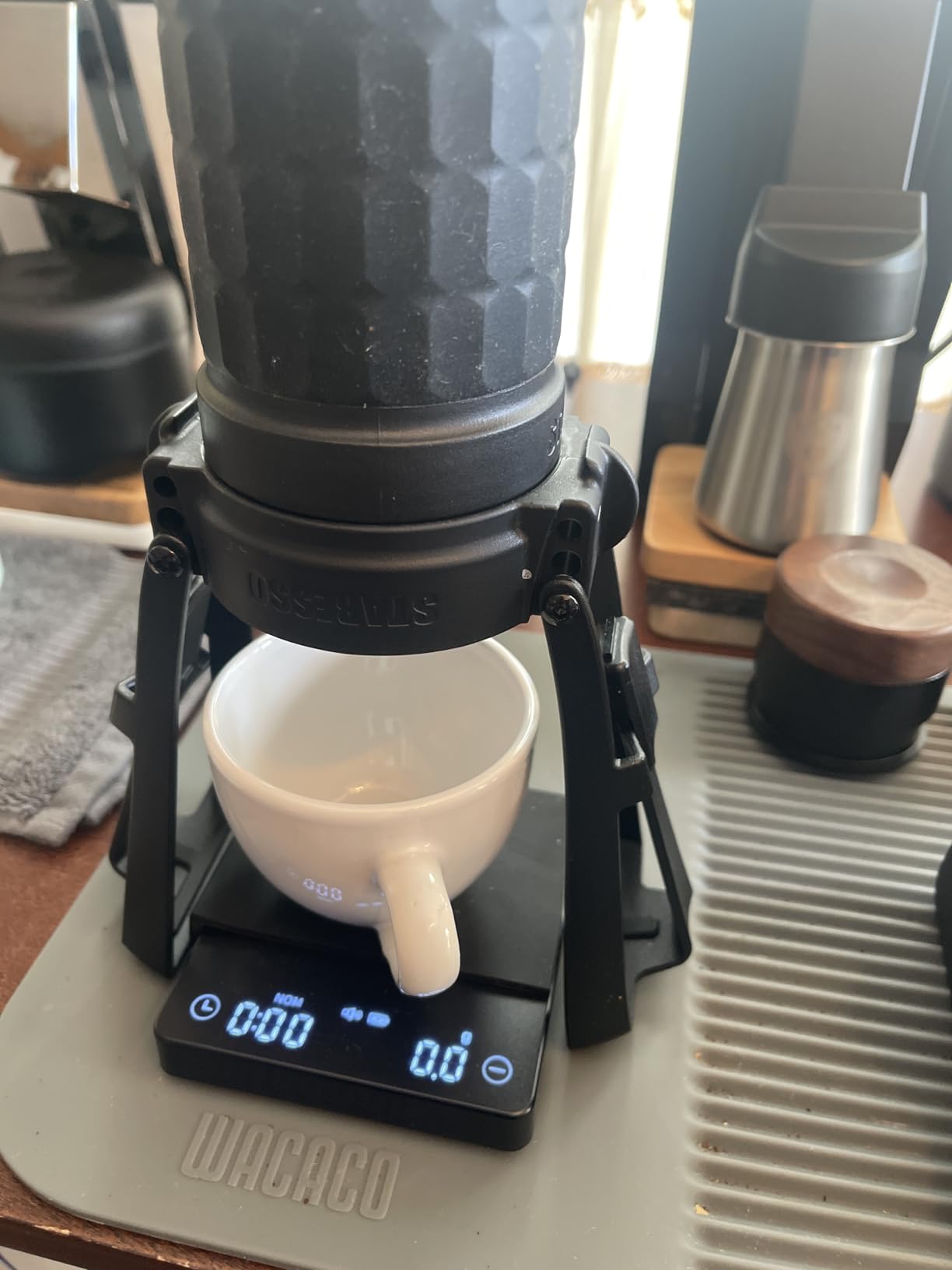 STARESSO PLUS SP300 Manual Espresso Machine, Portable Coffee Maker customer photo 1