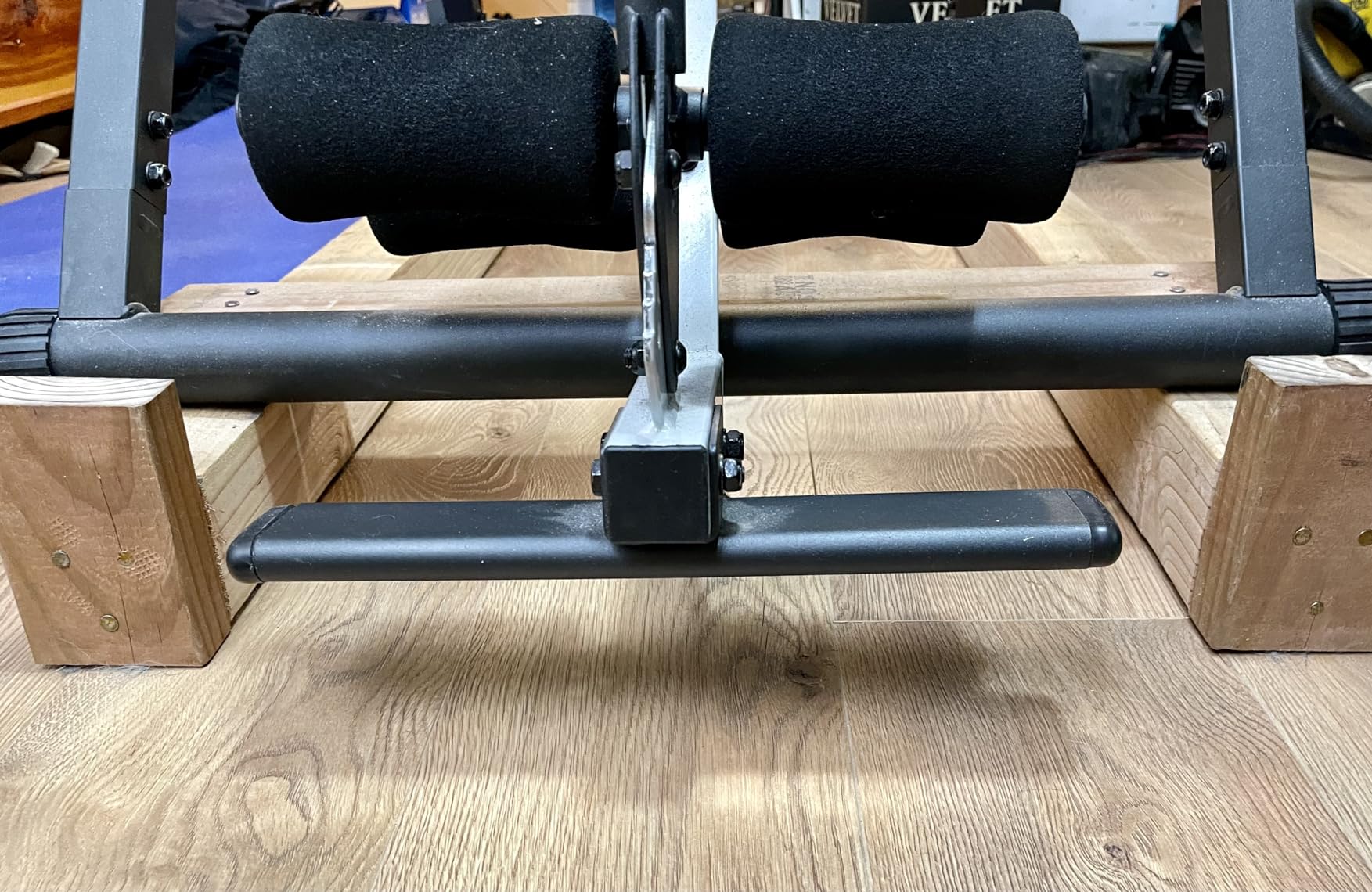 Teclor Inversion Table for Back Pain Relief, 350 lbs Capacity Strength Training Inversion Equipment, Decompression Table for Pain Therapy Training with Safe Belt & Comfortable Ankle Holders customer photo 2