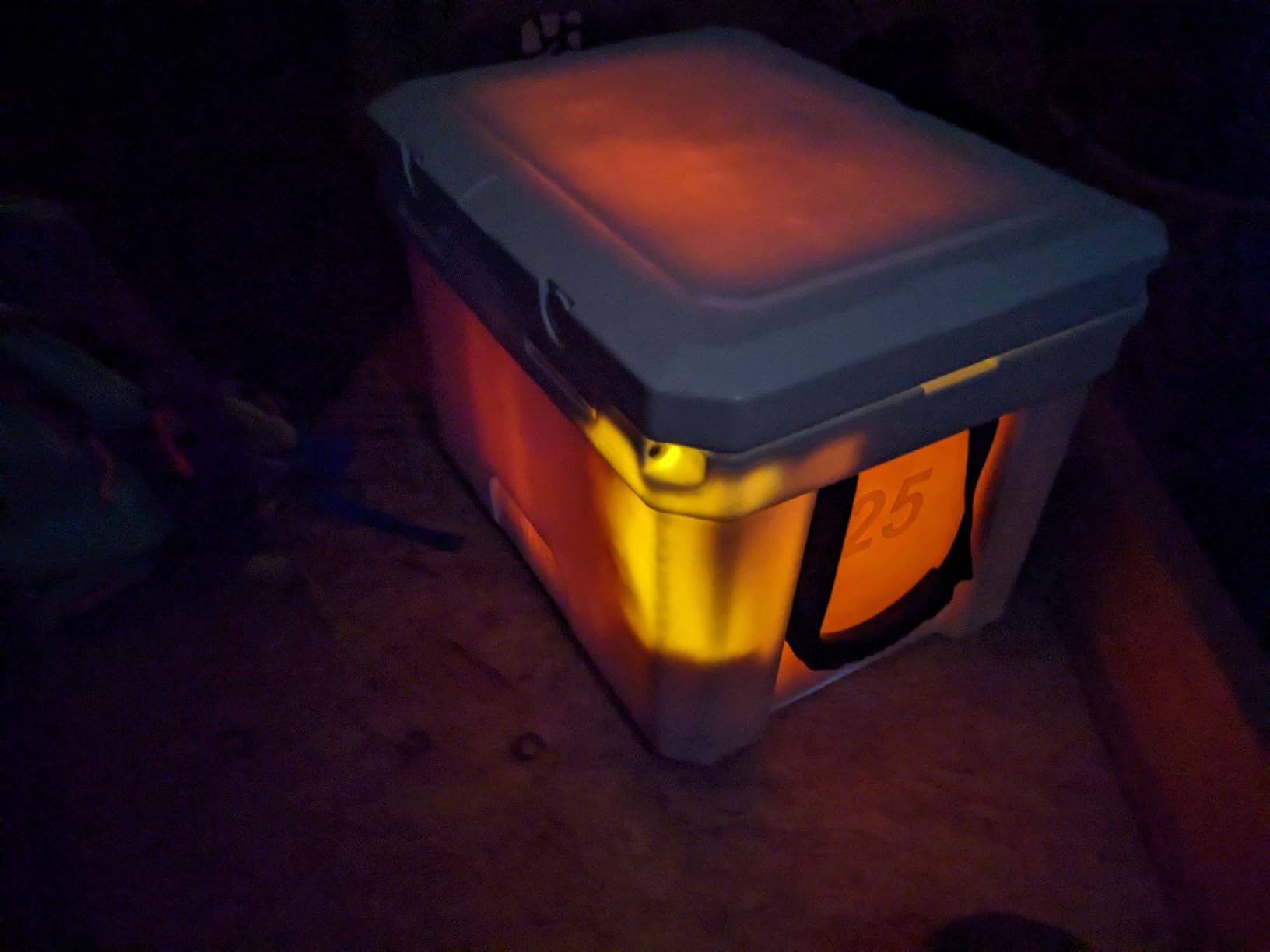 Cobalt 25 Quart Roto-Molded Super Ice Cooler | Large Ice Chest with Long Term Ice Retention | customer photo 2