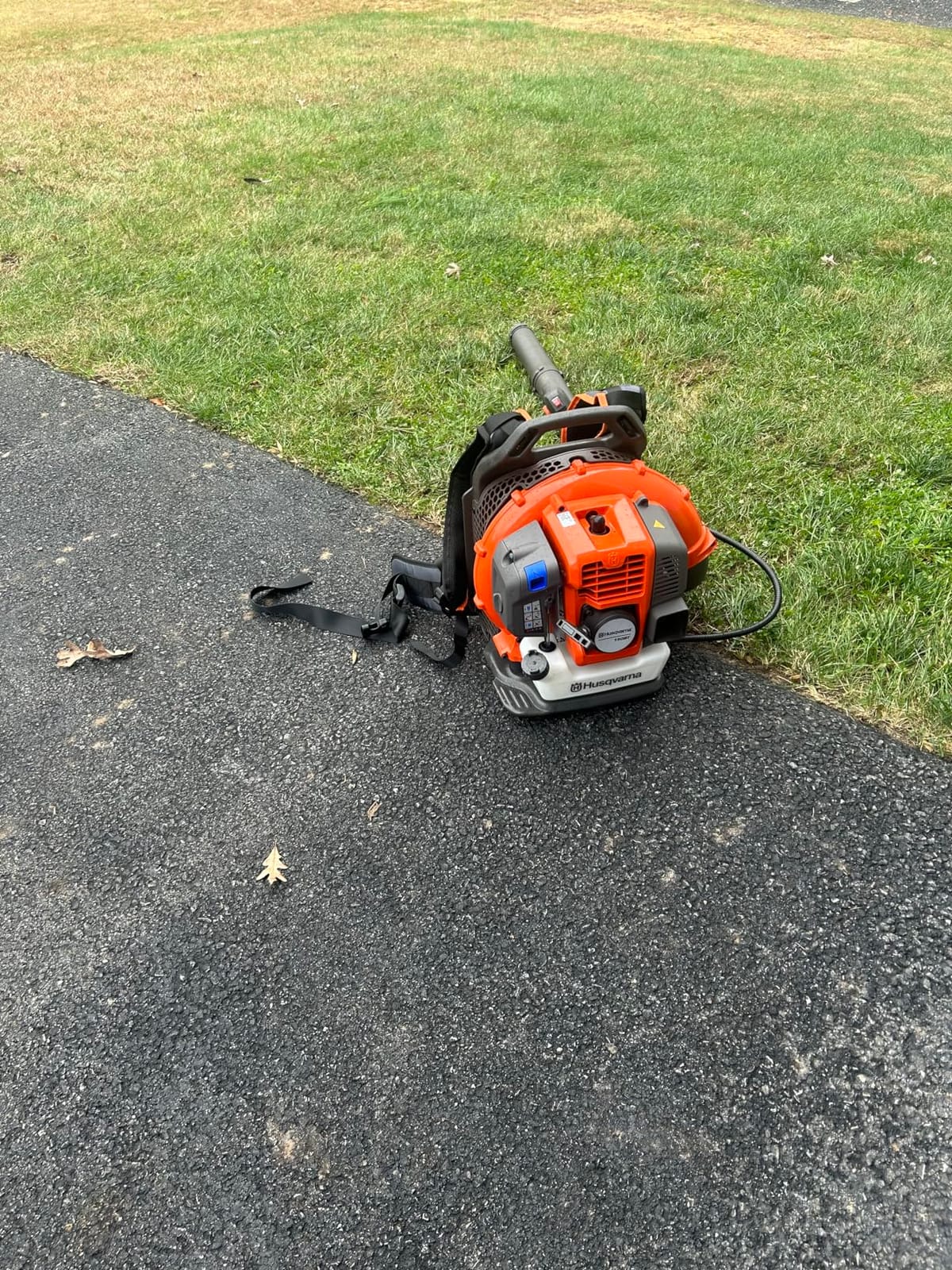 Husqvarna 150BT Gas Backpack Leaf Blower, 51-cc 2.16-HP 2-Cycle customer photo 2