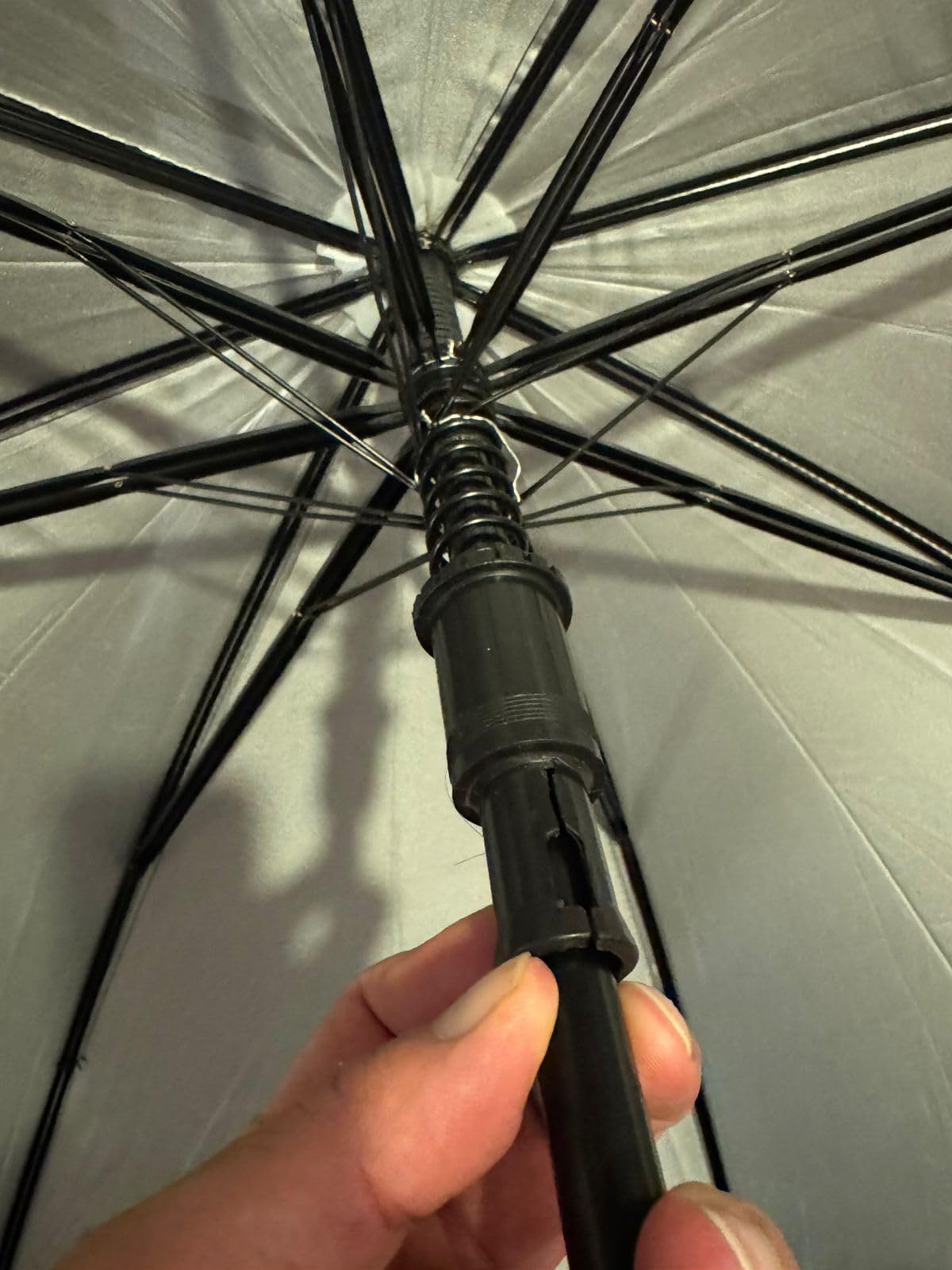 LLanxiry Golf Umbrella 54-72 Inch, Windproof Double Canopy Auto Open customer photo 2