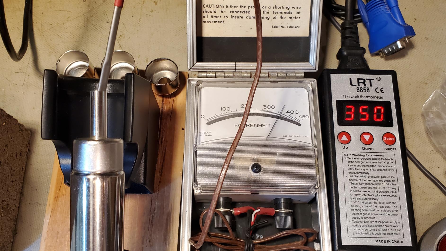 LRT 8858 Hot Air Rework Station, Digital Heat Gun for SMD Repair customer photo 1