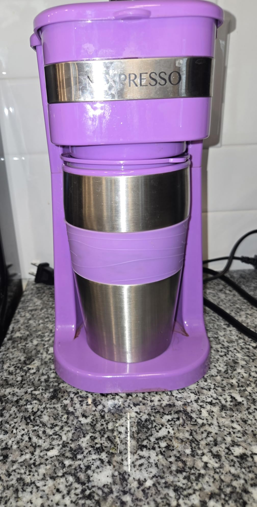 Mixpresso Single Serve & Single Cup Coffee Maker with 14oz Travel Mug Green customer photo 2