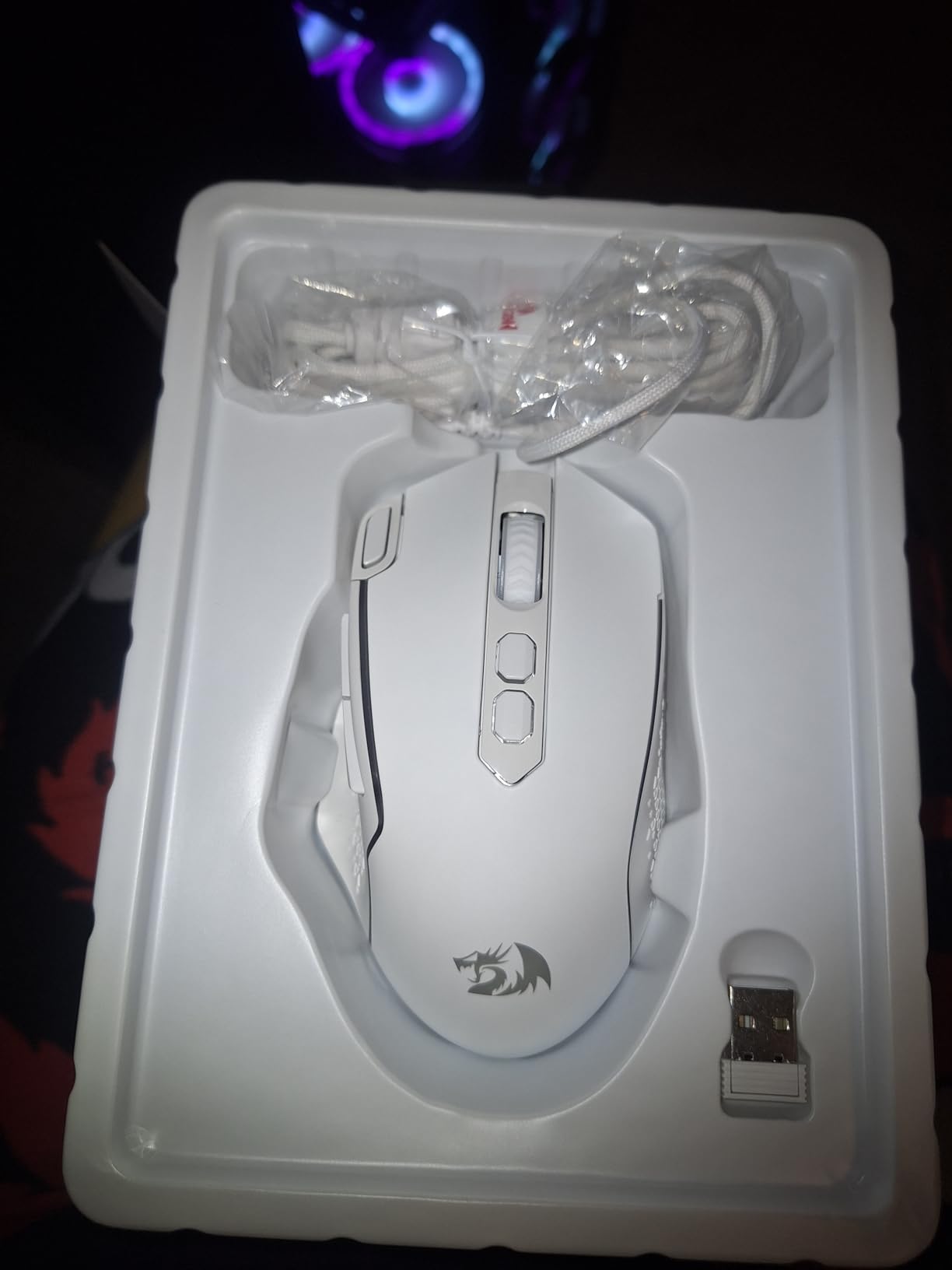 Redragon M810 PRO Wireless RGB Gaming Mouse 10000 DPI Remapping Keys customer photo 2