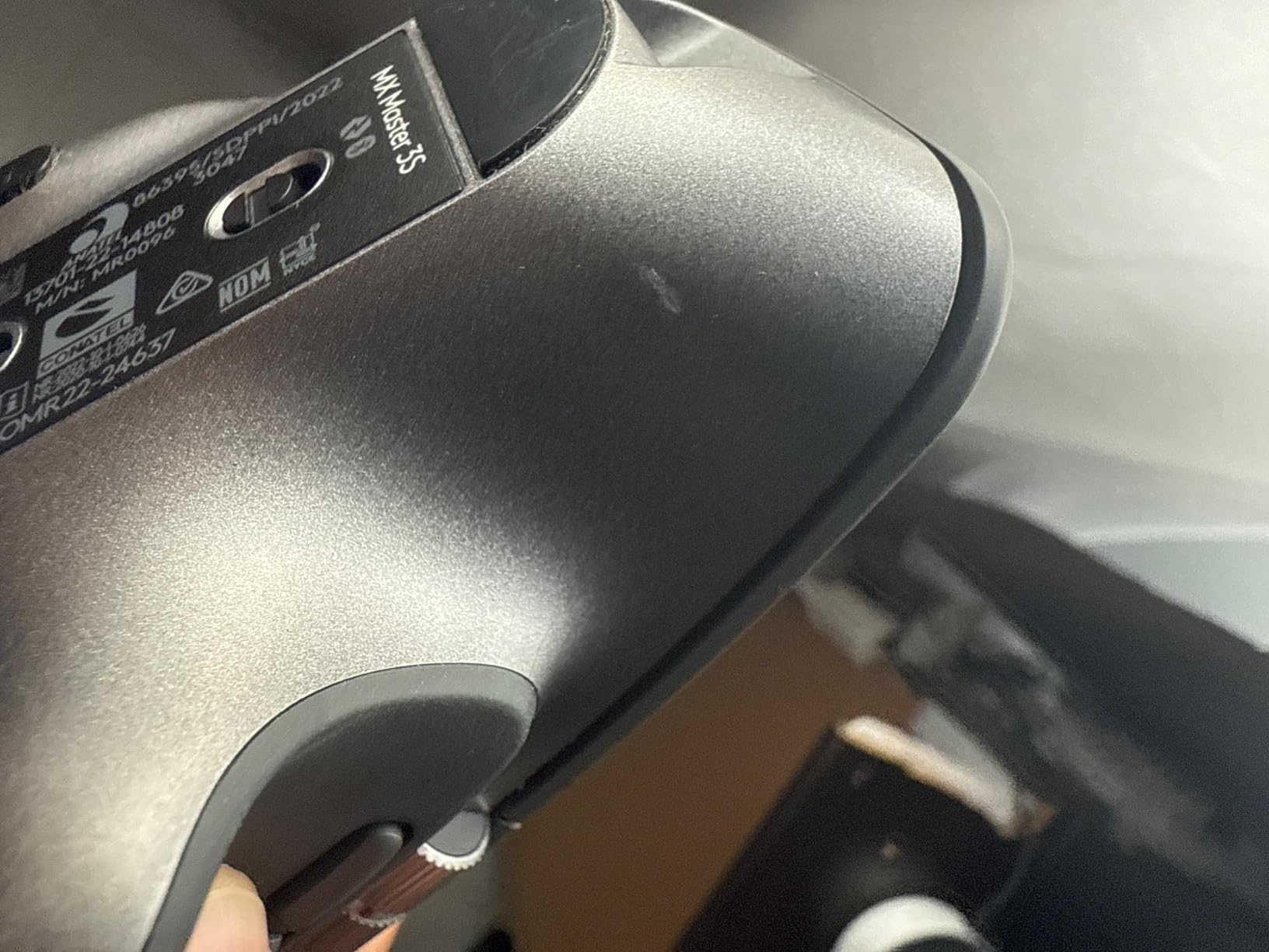 Logitech MX Master 3S Performance Wireless Mouse - Graphite With Bolt Reciever customer photo 1