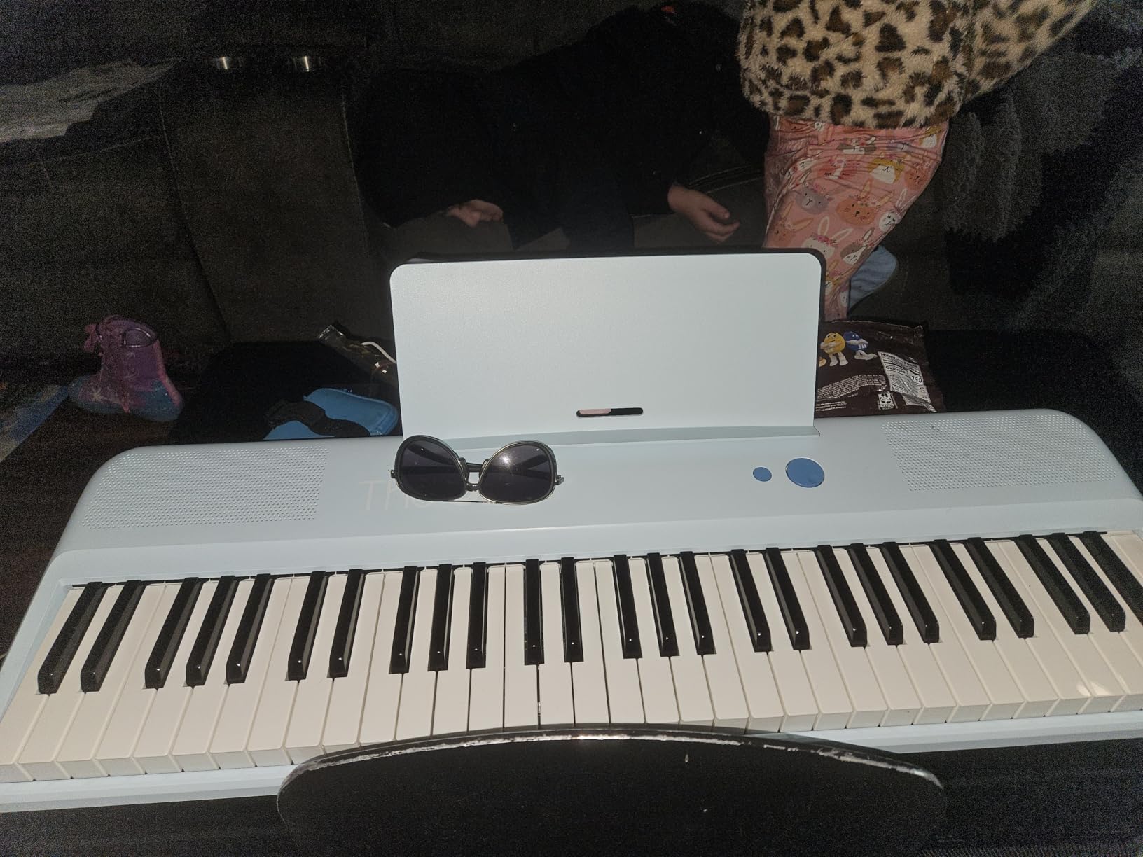 The ONE 61 Key Piano Keyboard with Lighted Keys, Bluetooth MIDI customer photo 1