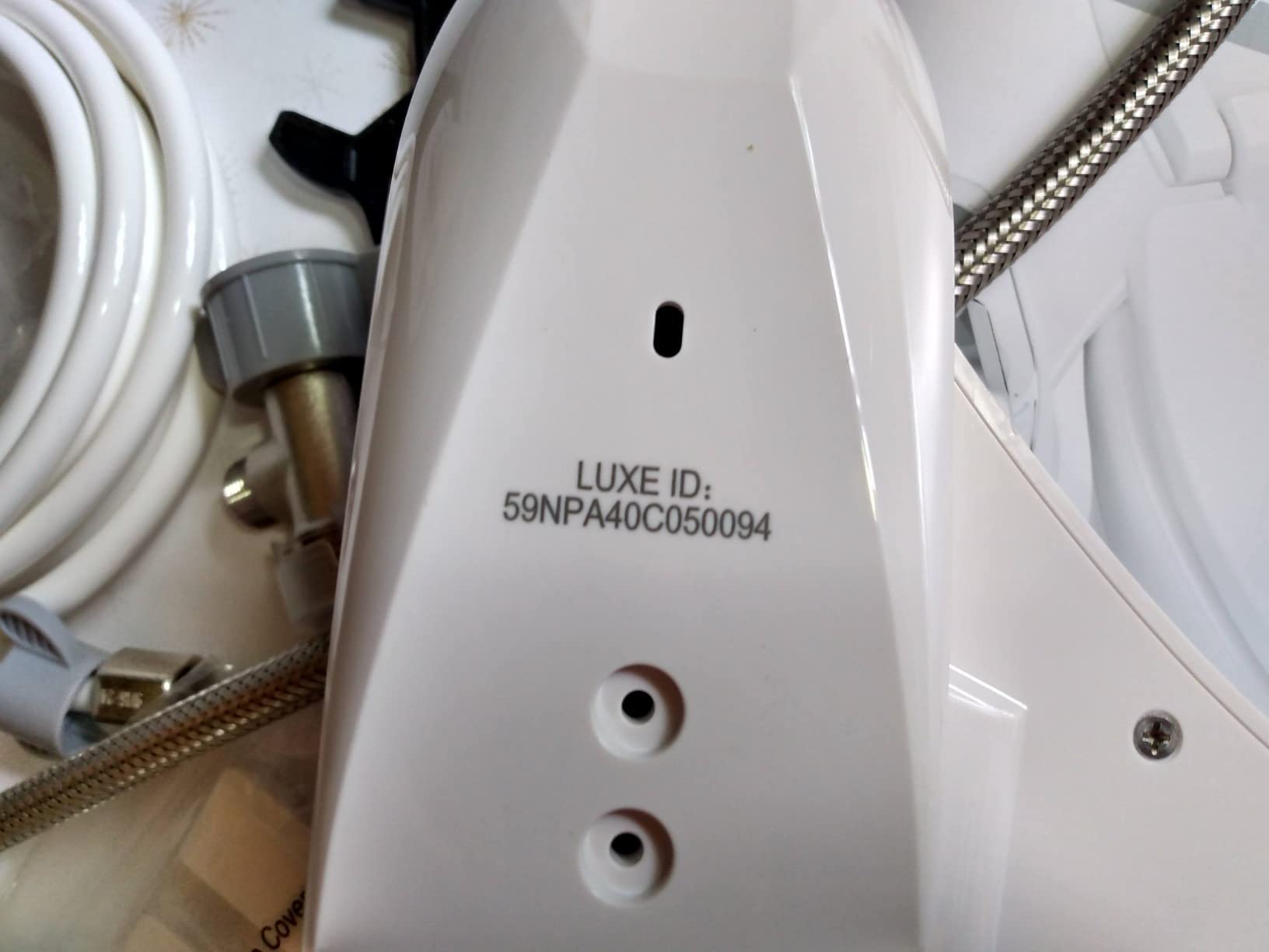 LUXE Bidet NEO 320 PLUS - Warm Water Bidet Attachment for Toilet, Chrome customer photo 1