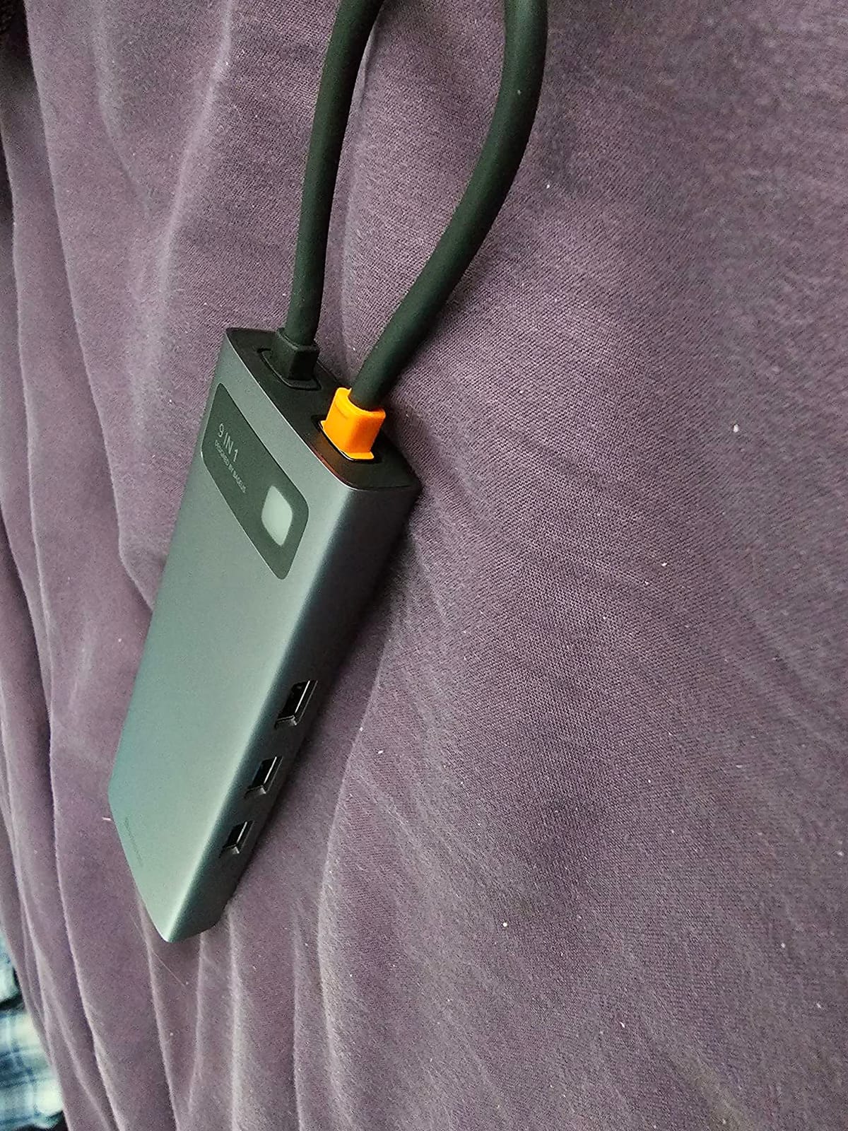 Baseus Laptop Docking Station Dual Monitor 9 in 1 USB C Hub up to 4K@120Hz customer photo 1