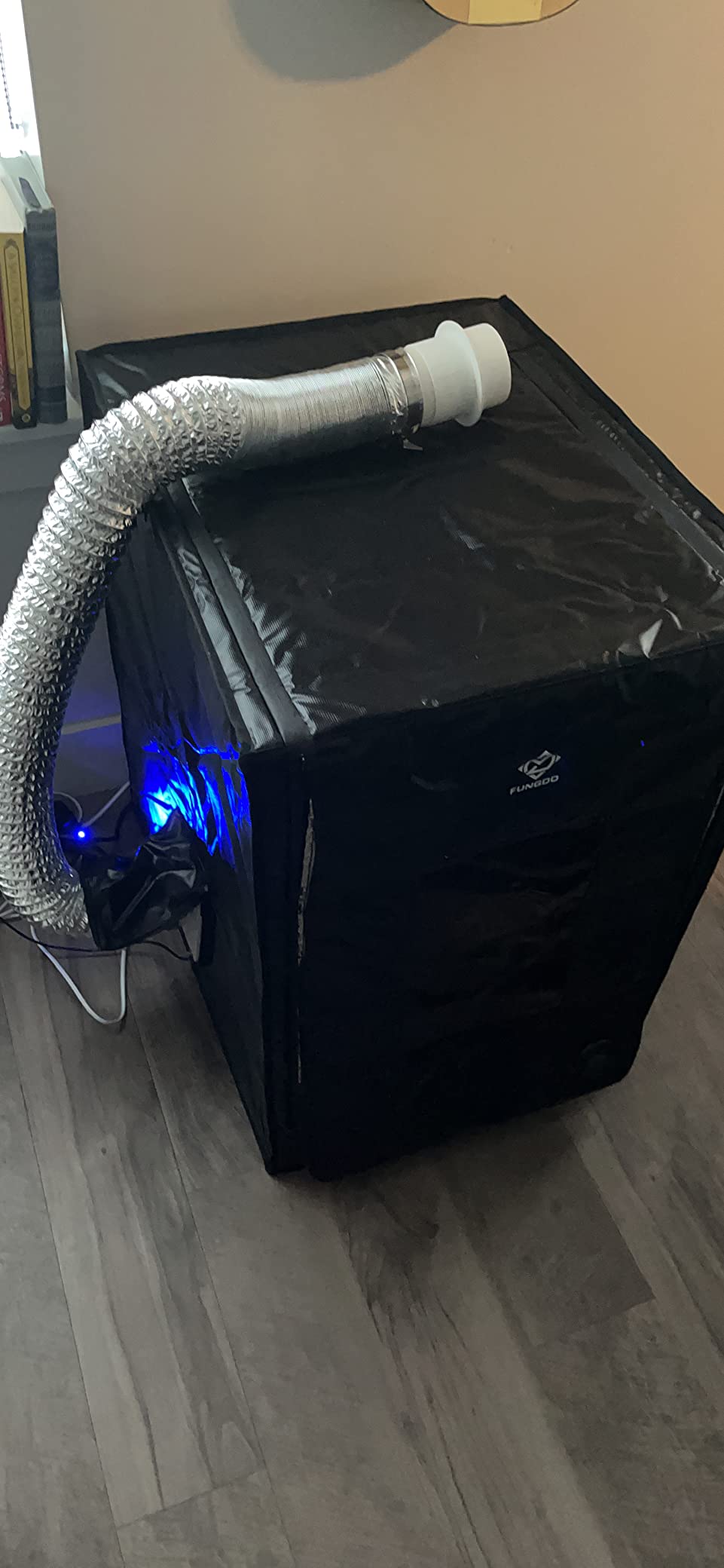 3D Printer Enclosure with Ventilation Kit & LED Lighting– Thermal Insulation Cover & Fume Extraction Tent for FDM/DLP/SLA/LCD 3D Printers(Size 540 * 640 * 750mm) customer photo 2