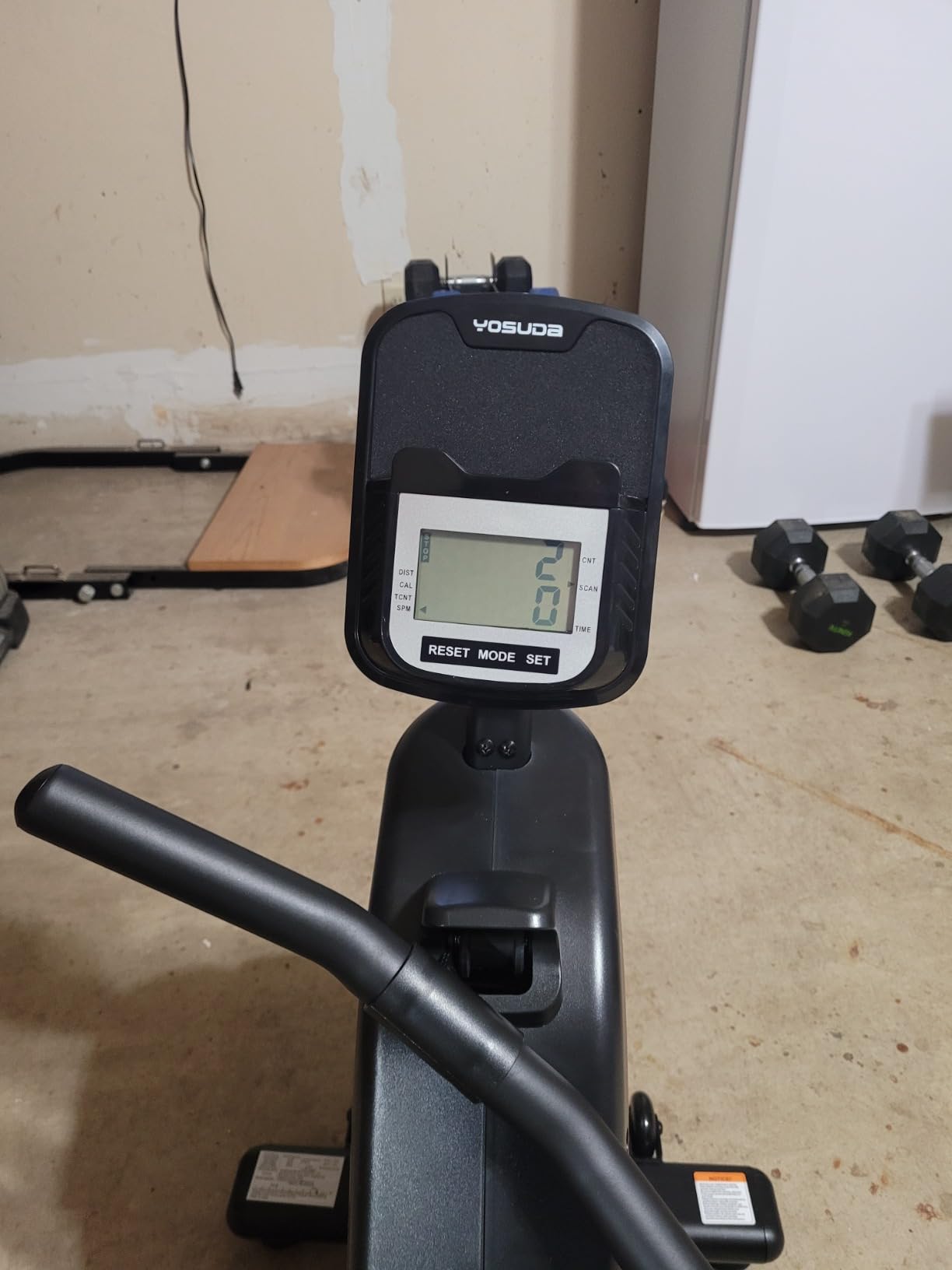 YOSUDA PRO Magnetic Rowing Machine for Home Use-Foldable Rower with 400lbs Weight Capacity and 16 Level Resistance customer photo 1