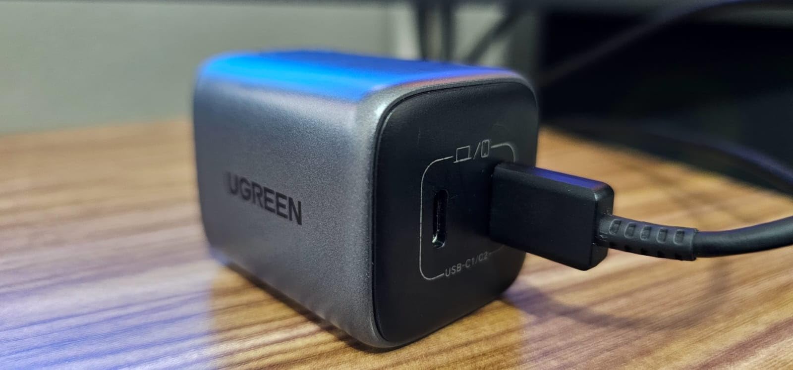 UGREEN 45W USB C Charger for iPhone 17, Nexode 2 Port GaN Foldable PPS Wall Charger Block Support Super Fast Charging 2.0 for Galaxy S26/S25 iPhone 17/16/15, iPad, MacBook Neo/Air, Black customer photo 2