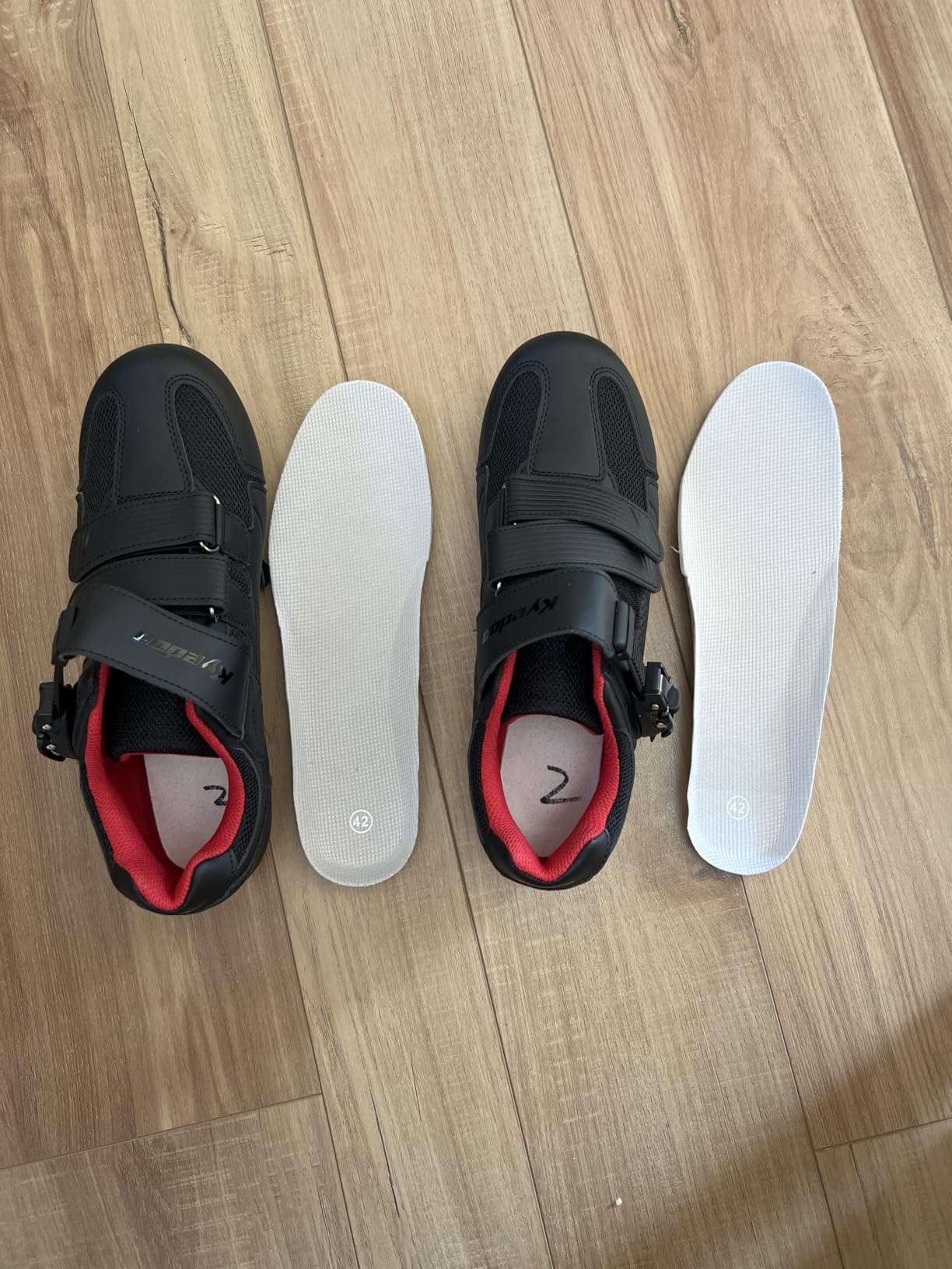 Kyedoo Mens Womens Cycling Shoes Compatible with Pelaton Road Bike customer photo 2