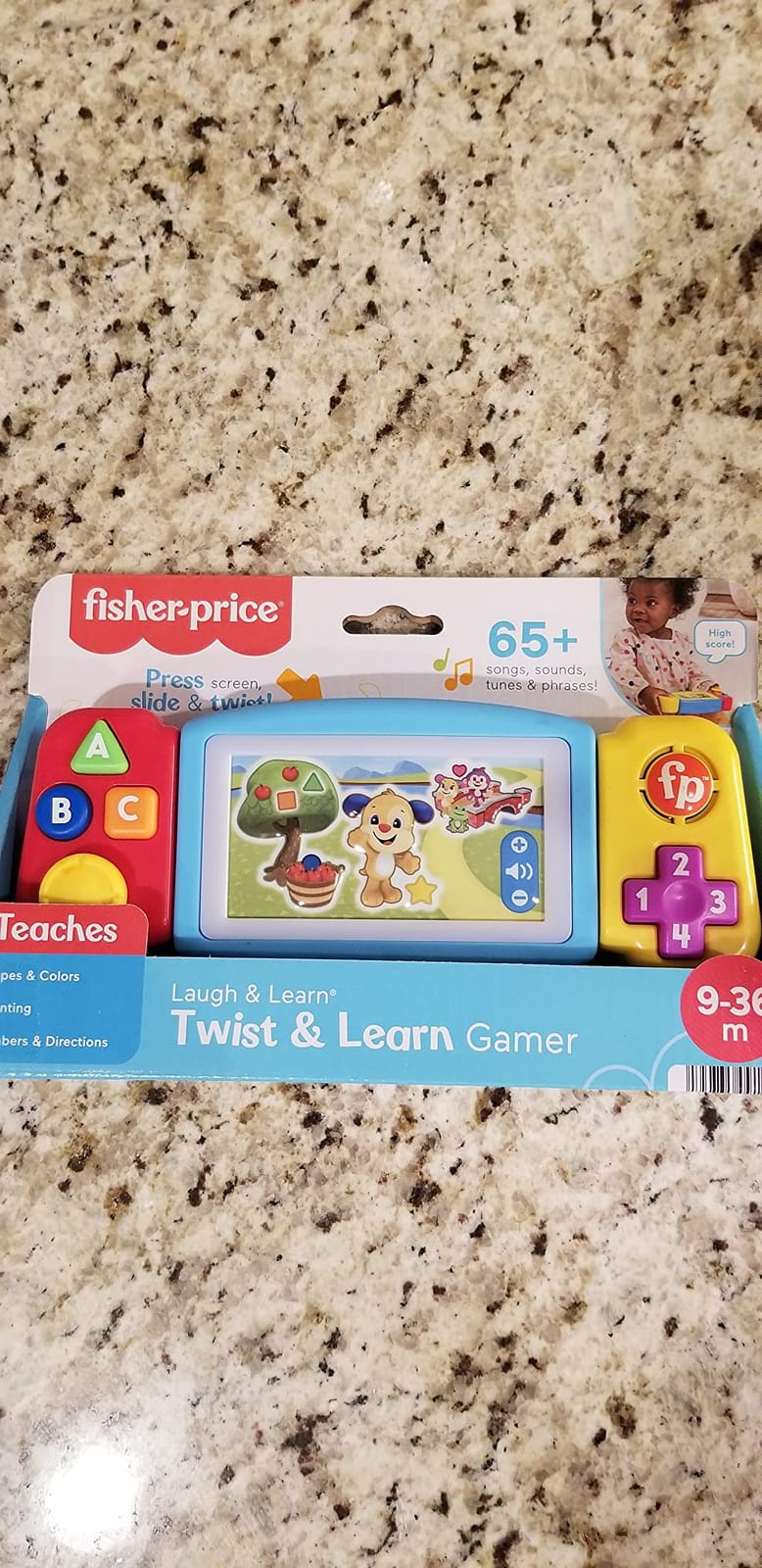 Fisher-Price Baby & Toddler Toy Laugh & Learn Gamer, Electronic Musical Learning Activity for Pretend Play Infants Ages 9+ Months customer photo 1