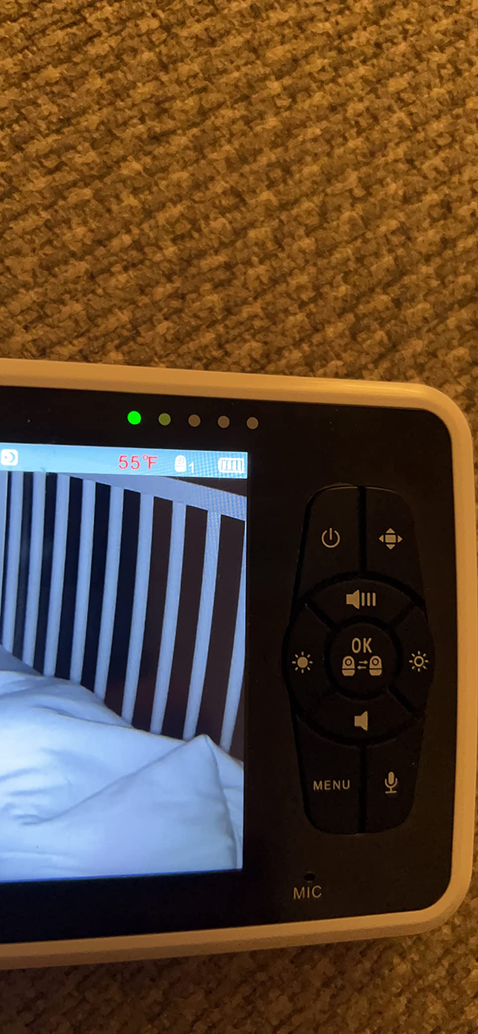bonoch V2.0 1080P Baby Monitor with 2 Cameras, 7