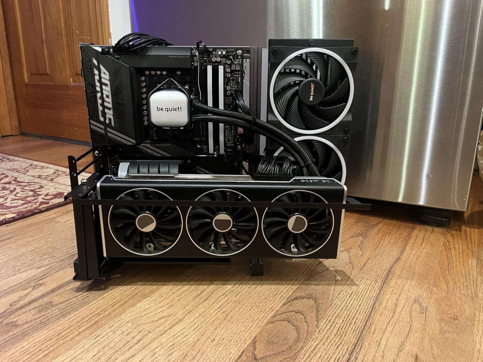 be quiet! Pure Loop 2 FX 360mm, CPU Liquid Cooler for Intel Core i3/i5/i7/i9 or AMD Ryzen 3/5/7/9, ARGB LED Illumination, 3X Light Wings PWM high-Speed Fan -BW015 customer photo 2