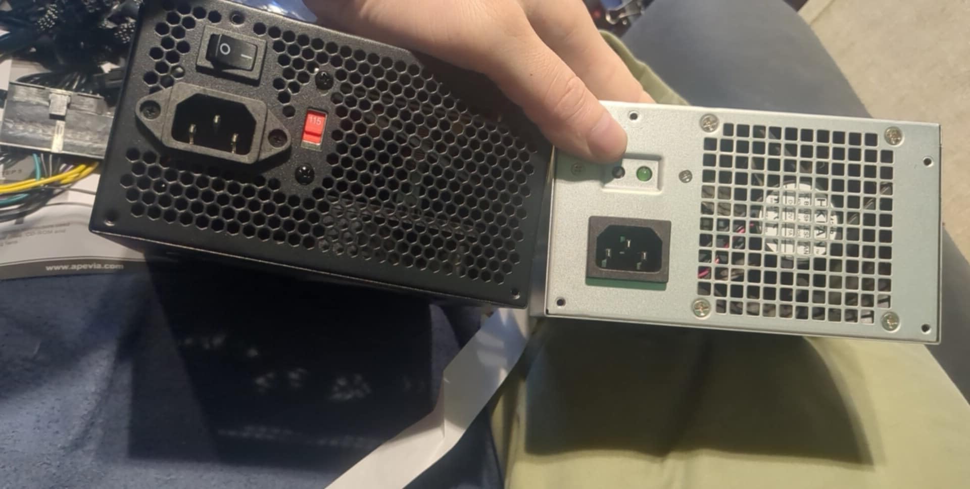 Apevia SPIRIT600W Spirit 600W ATX Power Supply, 120MM Fan, All Protections customer photo 2