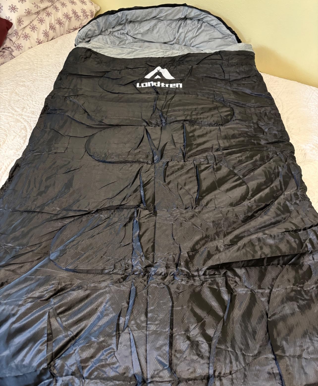 LONDTREN Large 0 Degree Sleeping Bags for Adults Cold Weather Sleeping Bag Camping Winter Below Zero 20 15 Flannel Big and Tall XXL customer photo 1