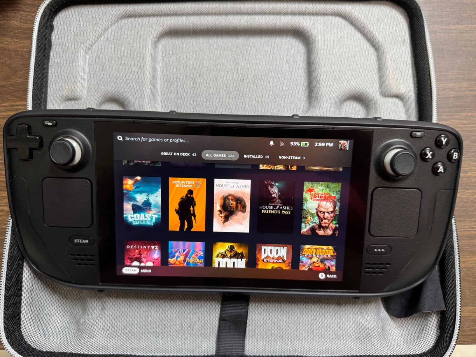 Valve Steam Deck 512GB Handheld Console LCD customer photo 1