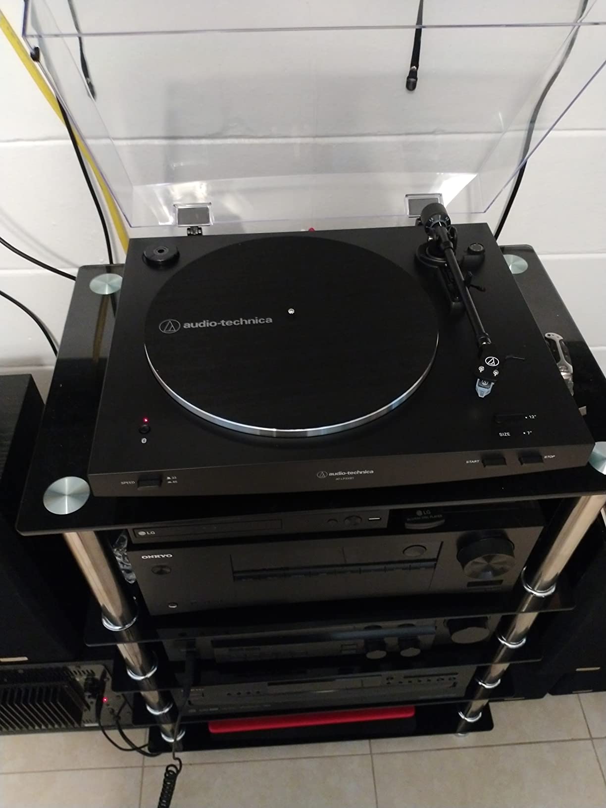 Audio-Technica AT-LP3XBT-BK Bluetooth Turntable Belt Drive Fully Automatic 33/45 (Black) | 33/45 (Black) customer photo 1