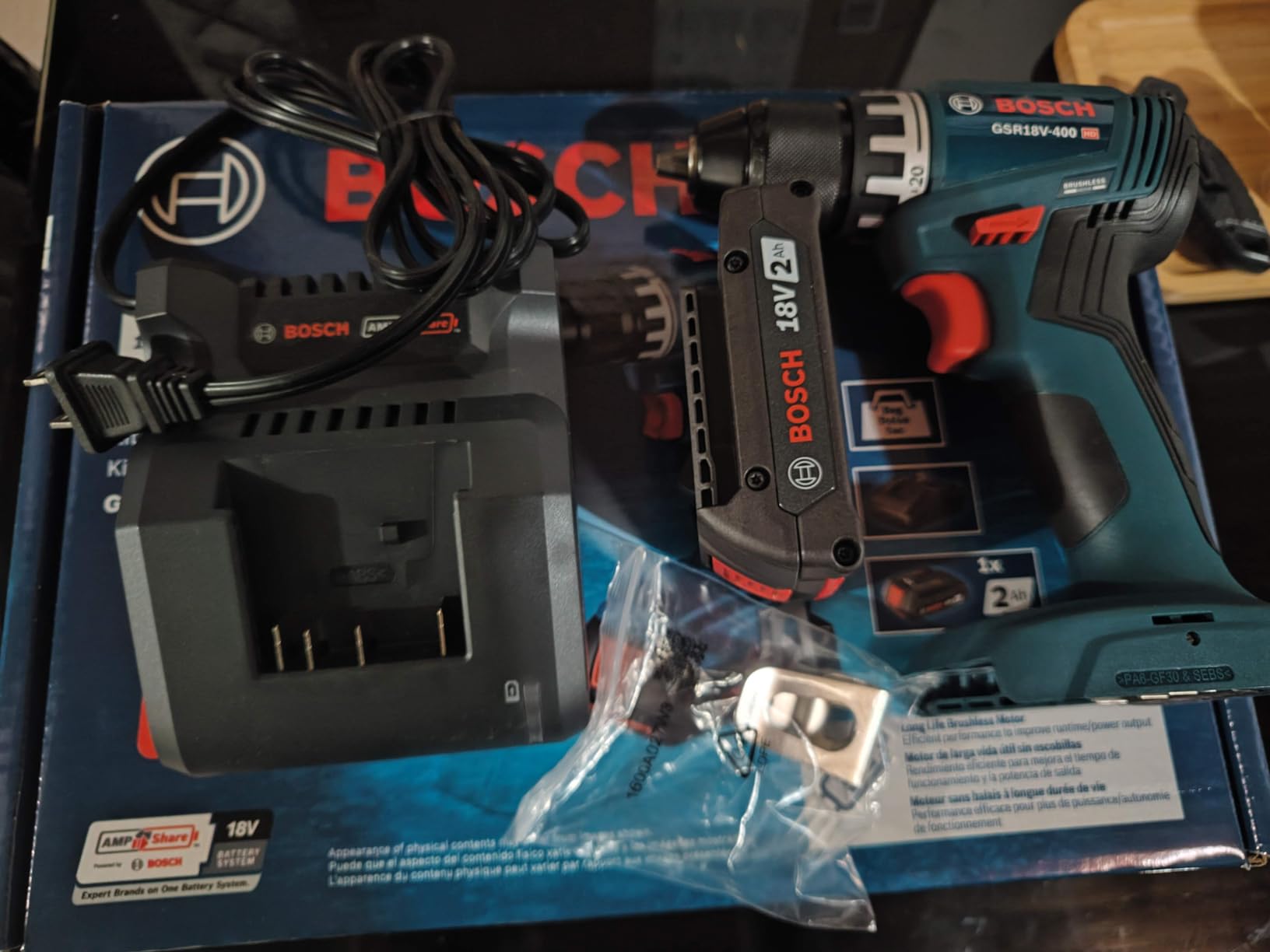 Bosch GSR18V-400B12 18V Compact Brushless 1/2 In. Drill/Driver Kit with (1) 2 Ah Standard Battery customer photo 1