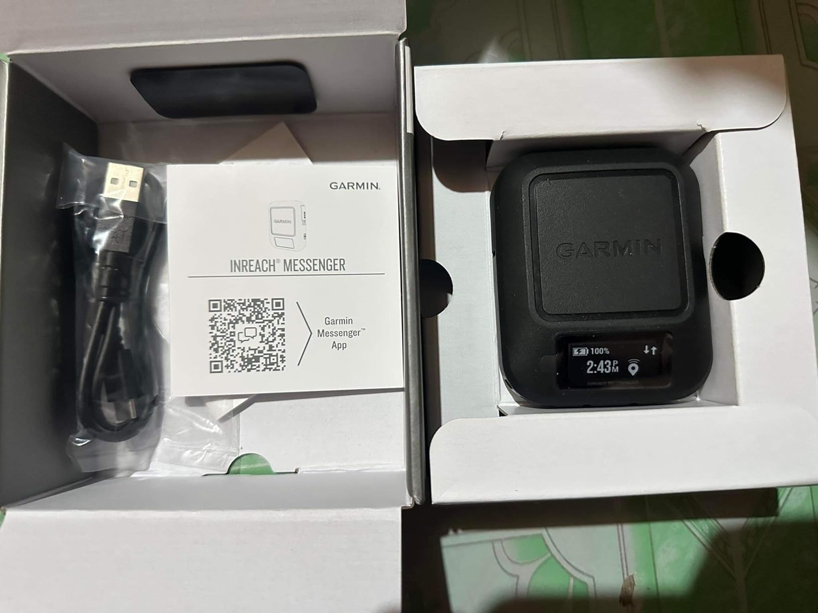 Garmin inReach® Messenger Satellite Communicator, Global Two-Way Messaging customer photo 2