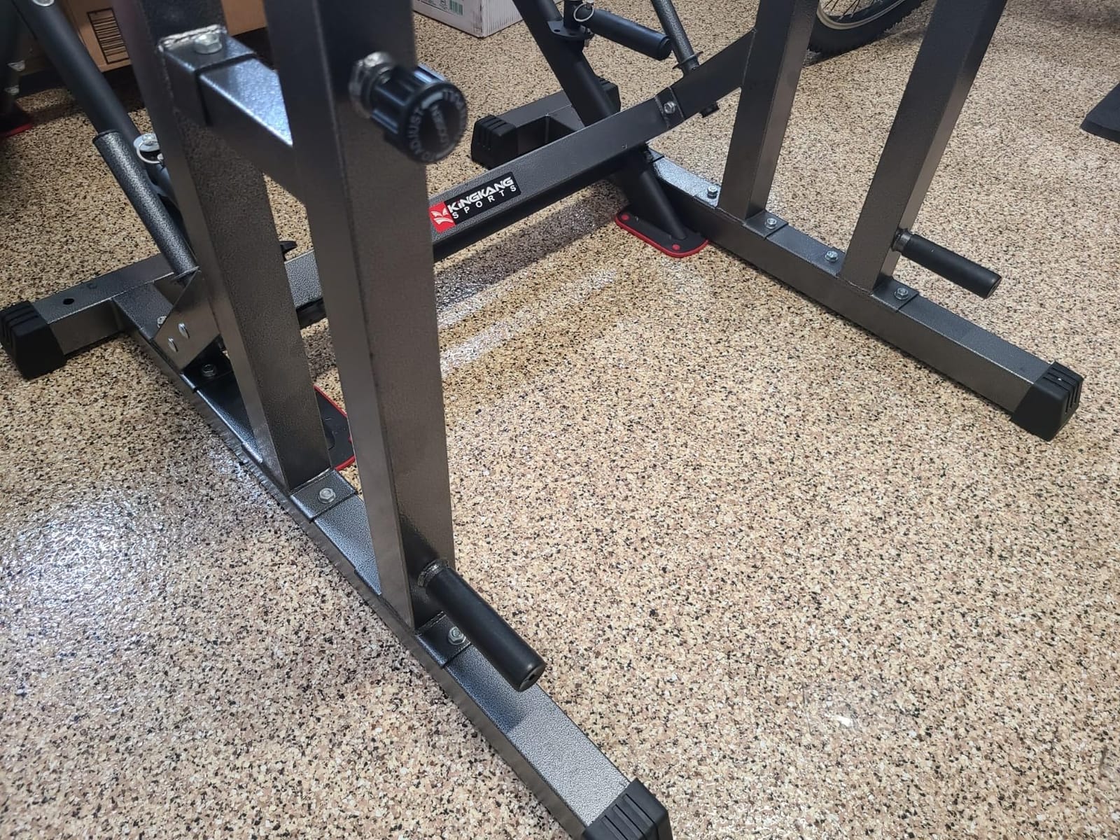 K KiNGKANG Adjustable Squat Rack,Bench Press for Home Gym Load 690LBS customer photo 1