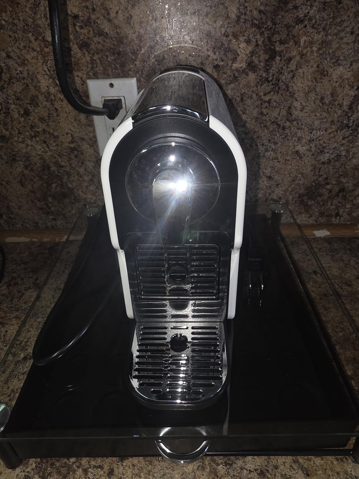 beanglass Espresso Pod Machine for Home, Capsule Coffee Maker for NS Original Pods, 20 Bar High Pressure Pump, 22oz Removable Water Tank, Adjustable Cup Tray, 1350W customer photo 1