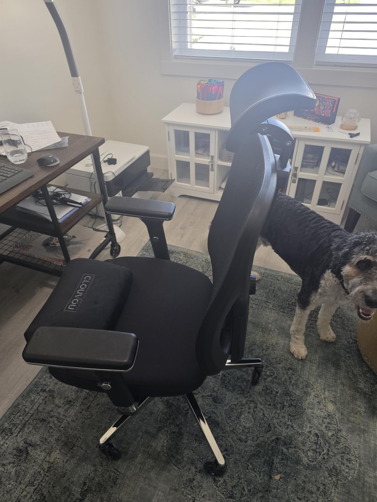 Ergonomic Office Chair Comfy [#1 in Tests] | Ergonomic Chair with Breathable Mesh Back | Computer Chair with wheels | Home Office Desk Chair with Headrest customer photo 2