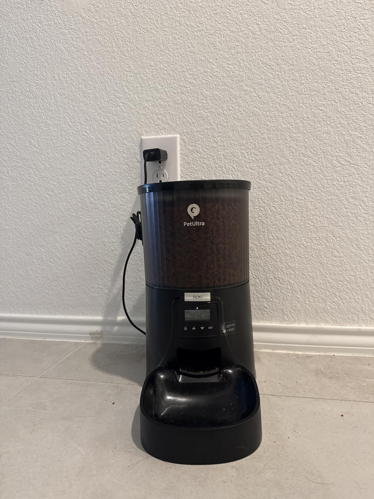 PETULTRA Automatic Cat Feeder: 4L Timed Cats Food Dispenser Programmable | Easy to Set, Dual Power, Precise Portion, Auto Pet Feeder with Desiccant Bag, Detachable Washable for Cats and Small Dog customer photo 1