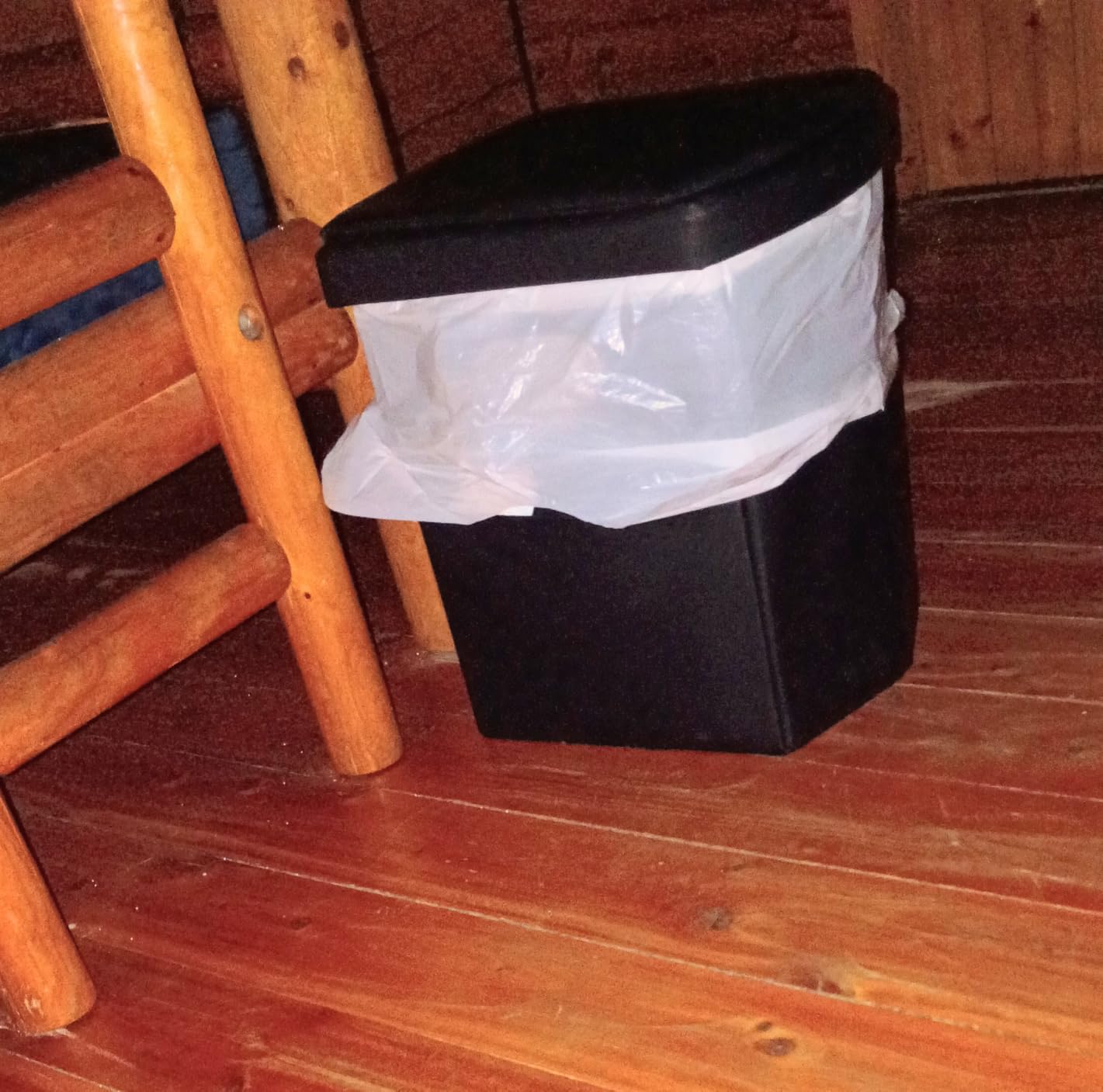 Ann Katy Upgrade XL Portable Toilet for Adults, Extra Large Camping Toilets customer photo 2