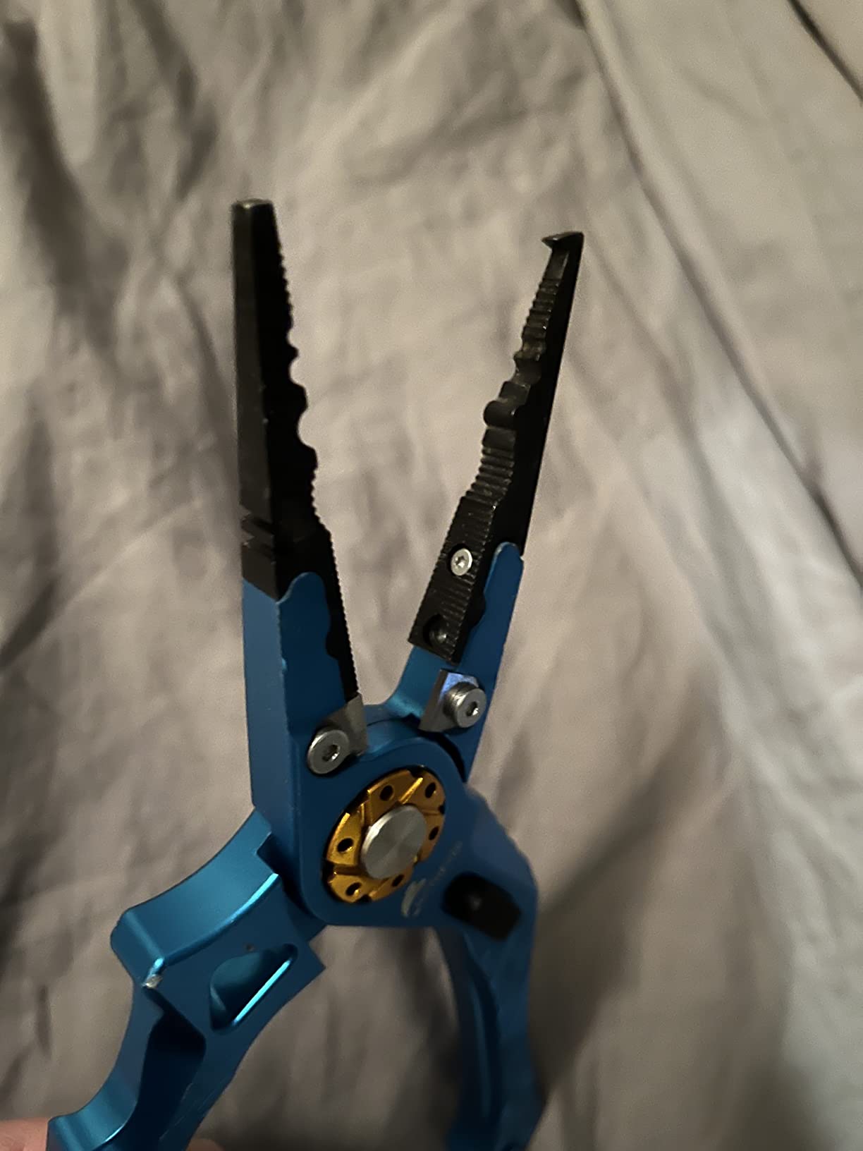 Saltwater Fishing Pliers with Safety Lock customer photo 2