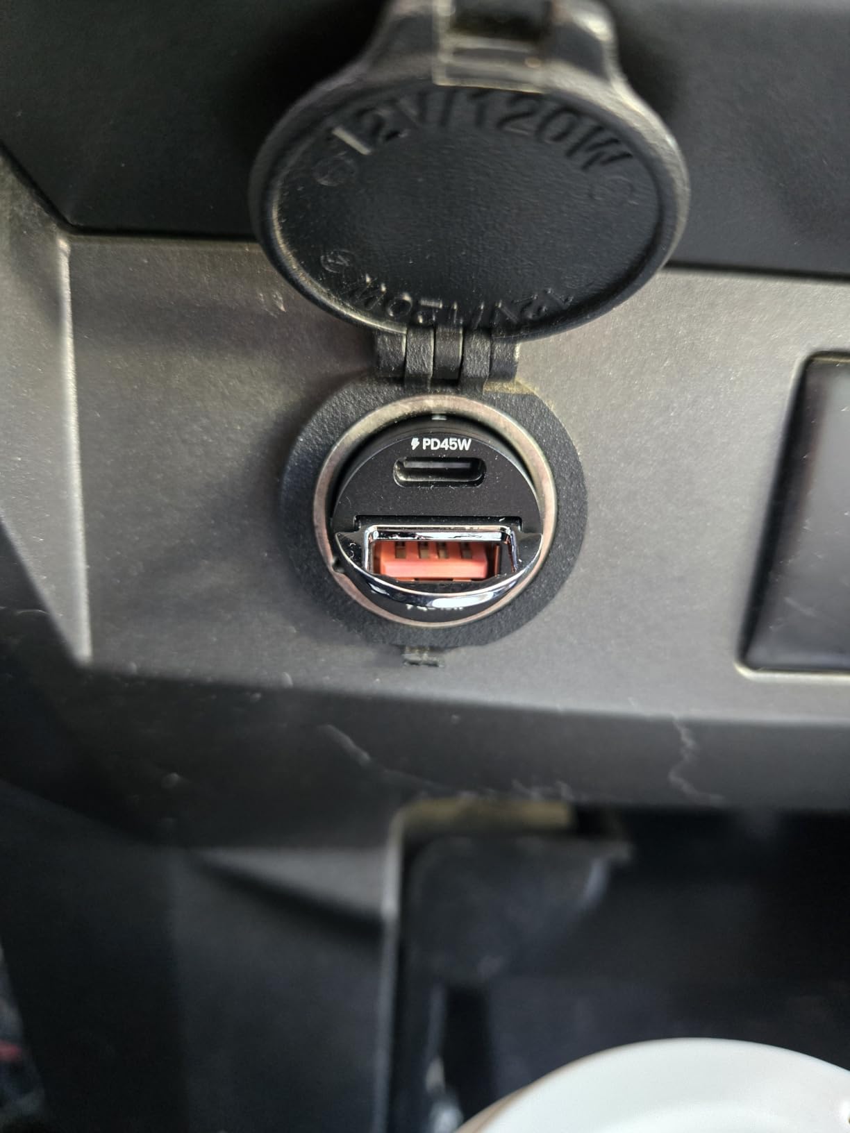 MRGLAS 90W USB C Car Charger Fast Charging [Invisible & All Metal Design] customer photo 2