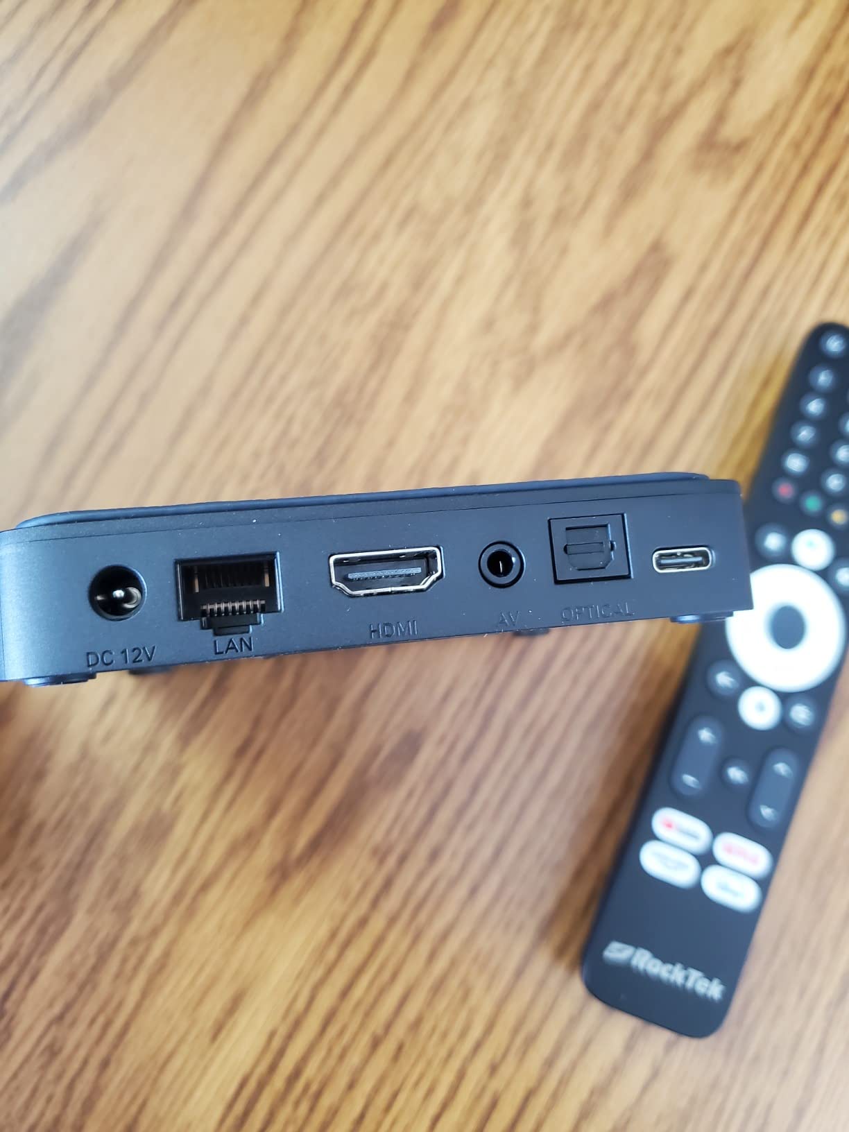 RockTek G2 Android TV 4K Streaming Media Player, Dolby Vision-ATMOS, HDR10+, DTS-X, NVIDIA GeForce Now cloud gaming, Netflix, Prime Video, YouTube, Apple TV+, Hulu, Disney+, and More, Google Assistant customer photo 1