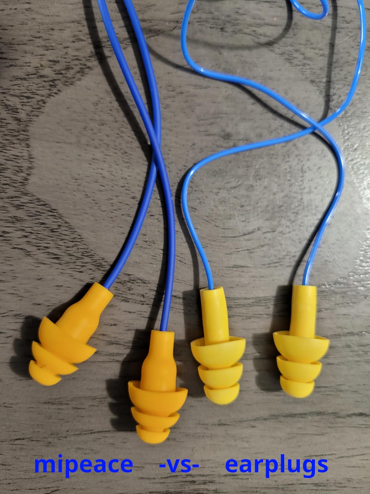 MIPEACE Bluetooth Work Earplugs Headphone,Wireless in-Ear Noise Isolating Earbuds,29dB Noise Reduction Headphone with Control,19+ Hours Battery for Lawn Mowing Safety Industrial Construction(Yellow) customer photo 2