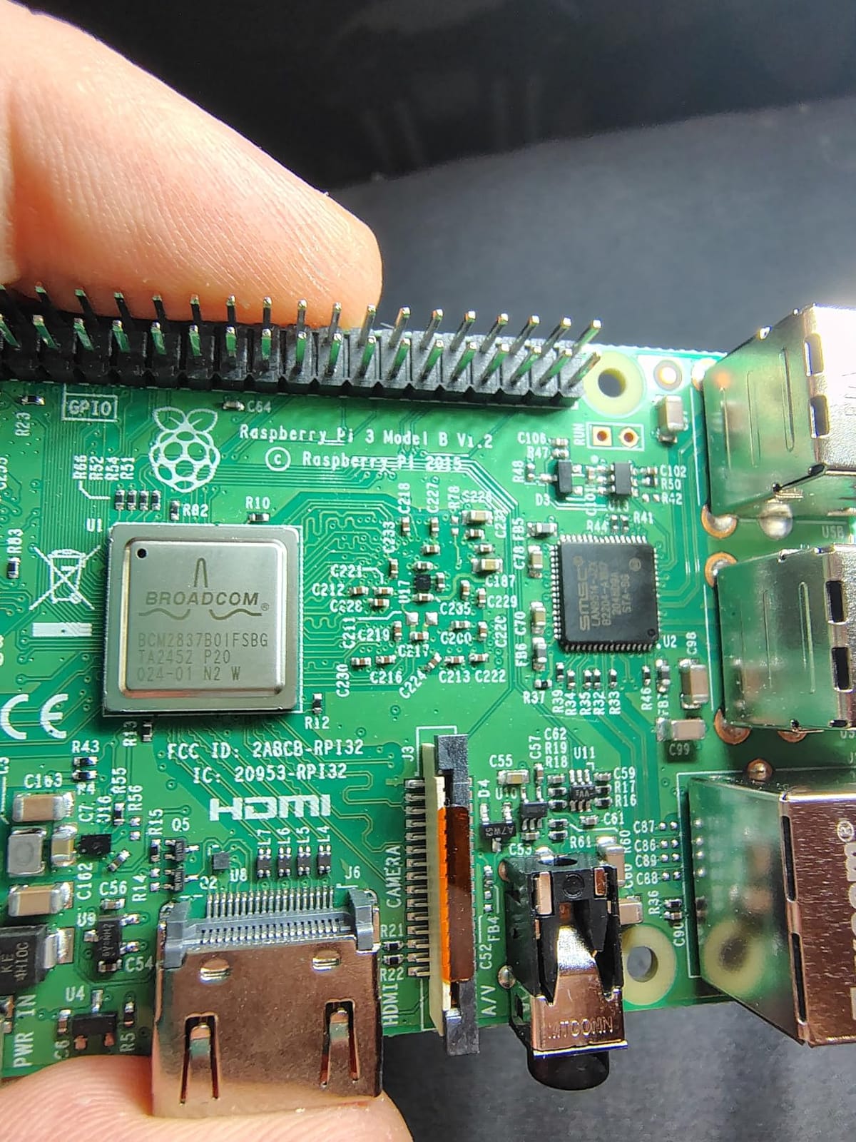 New Raspberry Pi 3 Model B+ Board (3B+) Raspberry PI 3B+ (1GB) (3B Plus) customer photo 1