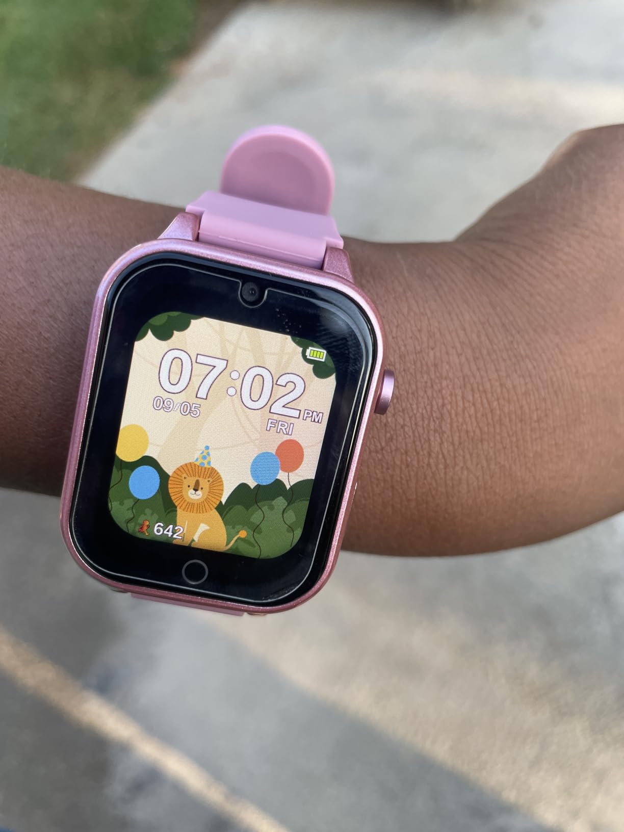 Kids Smart Watch Gift for Girls Age 5-12, 39 Games HD Touch Screen Watches with Video Camera Music Player Pedometer Flashlight 12/24 hr Educational Toys Birthday Gifts for Girls Ages 7 8 9 10 customer photo 2