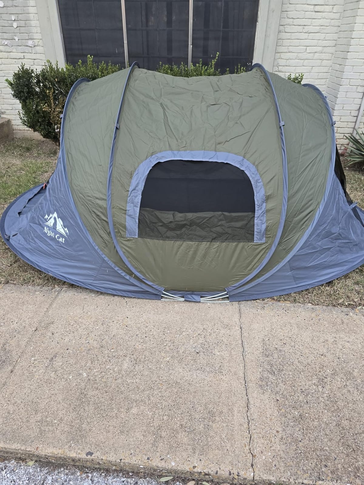 Night Cat Pop-up Camping Tent: 2/3/4/6 Person Tent Waterproof Instant Easy Setup Family Tent customer photo 2