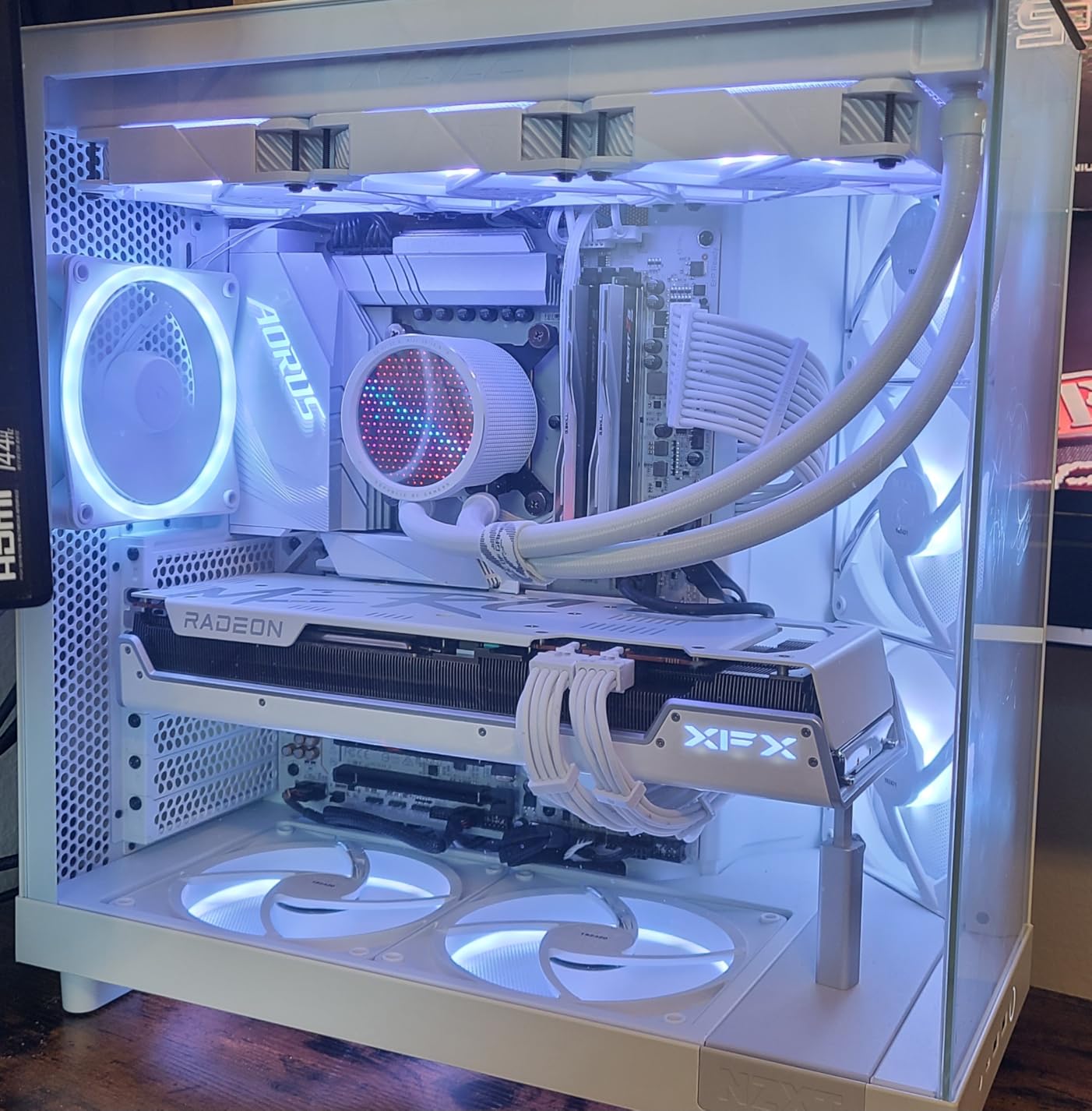 ASUS ROG Ryuo III ARGB 360mm AMD/Intel Gaming Liquid CPU Cooler | 360mm AIO, Anime Matrix LED display, Asetek 8th gen 3-phase pump, premium ROG ARGB fans customer photo 1