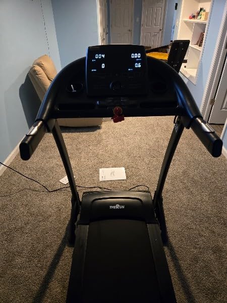 THERUN Incline Treadmill, Treadmills for Running and Walking, 400 lbs Weight Capacity Folding Treadmill with 0-16% Auto Incline, Wide Belt, 4.0 HP, App, Heart Rate customer photo 2