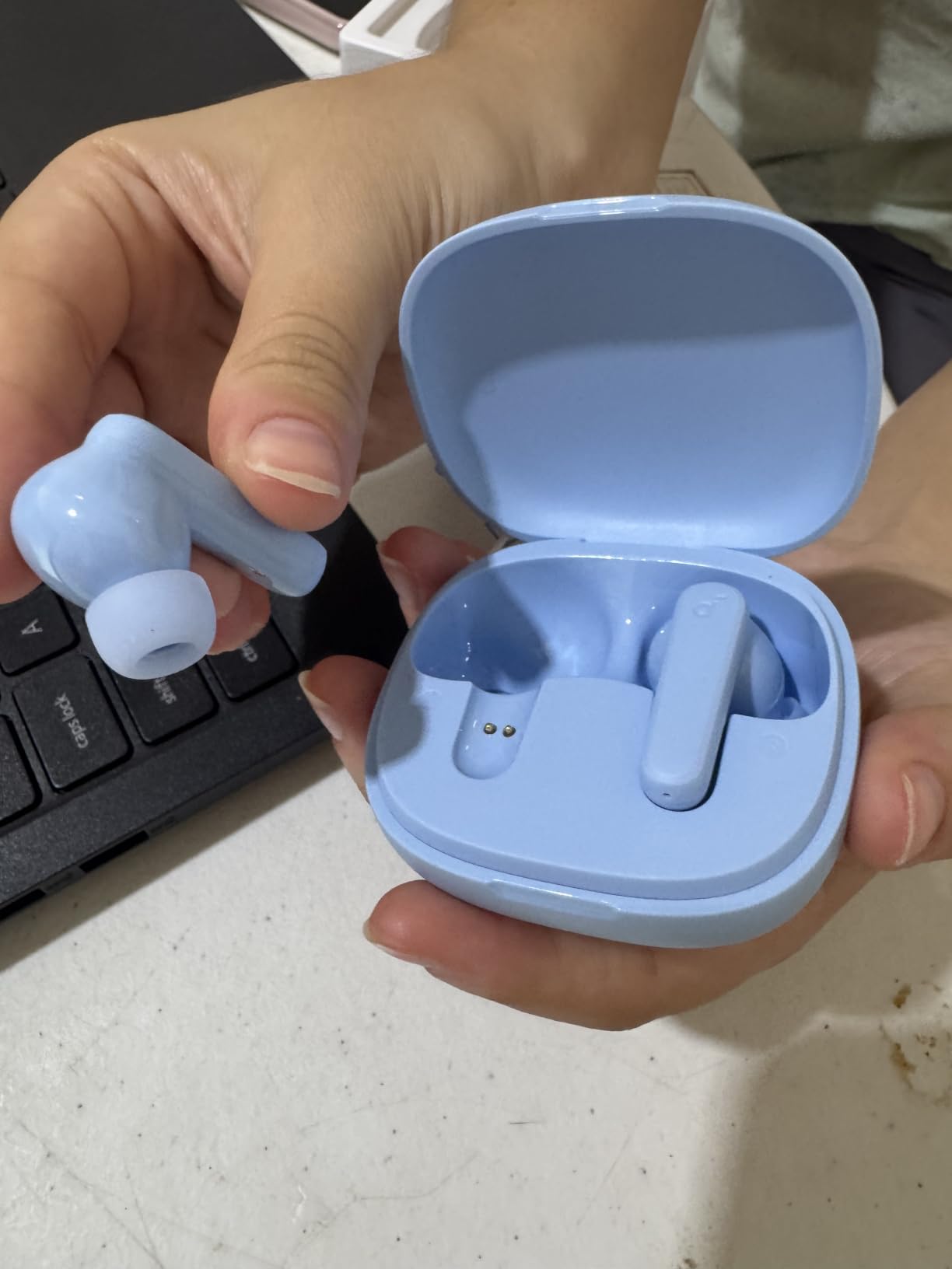Soundcore by Anker P20i True Wireless Earbuds, with Big Bass, 30H Playtime customer photo 2