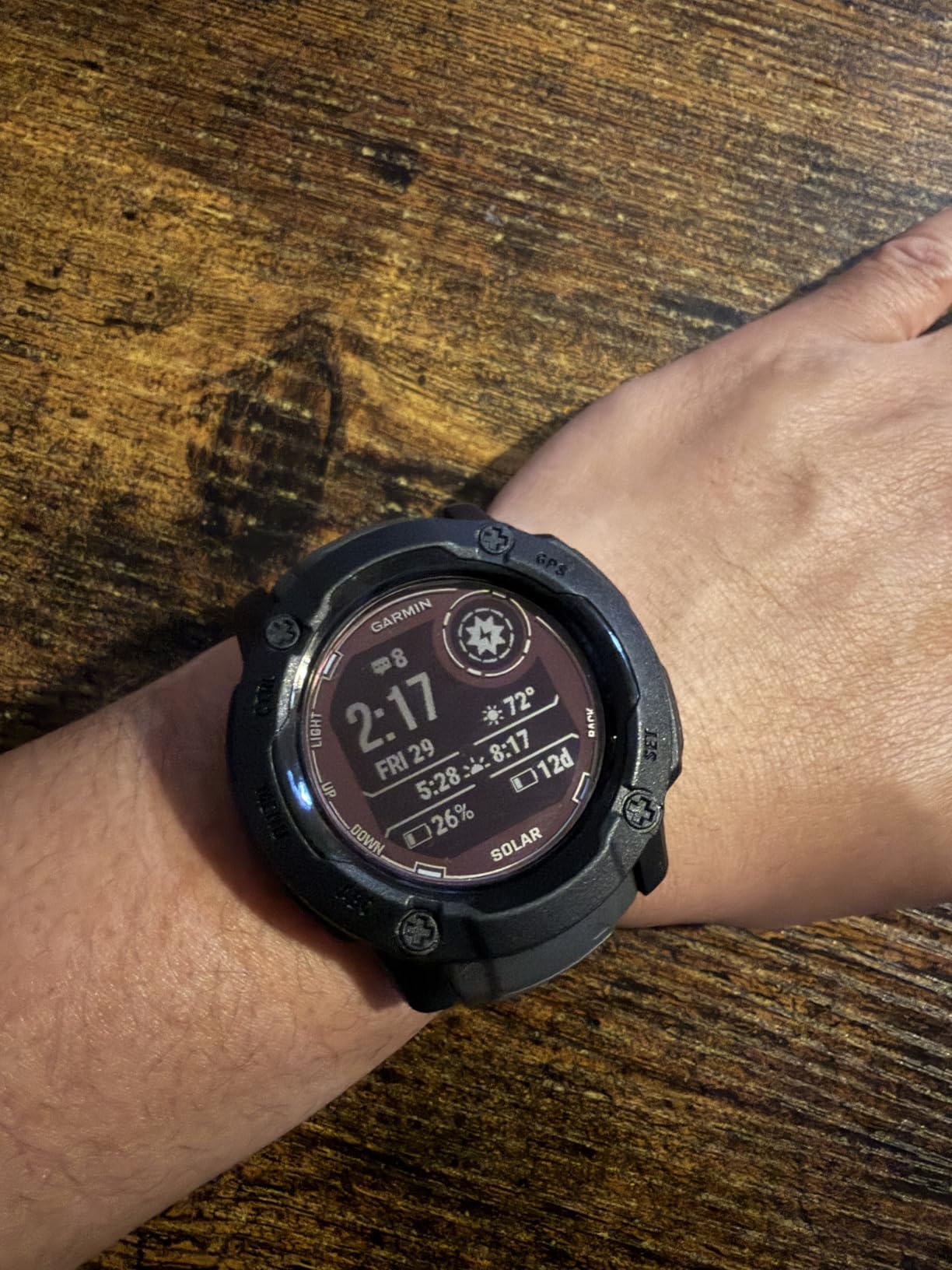 Garmin Instinct® 2X Solar, Rugged Outdoor Smartwatch, 50mm, Graphite customer photo 1