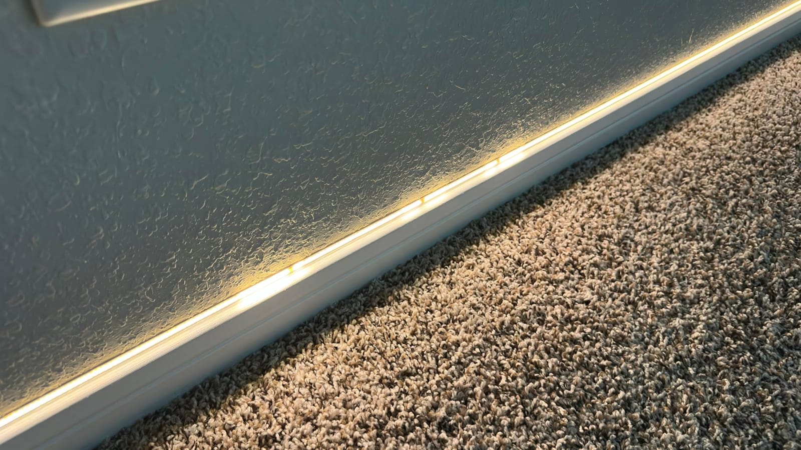 GOMING Motion Sensor COB LED Light Strip 16.4ft(5M) Warm White 3000K customer photo 2