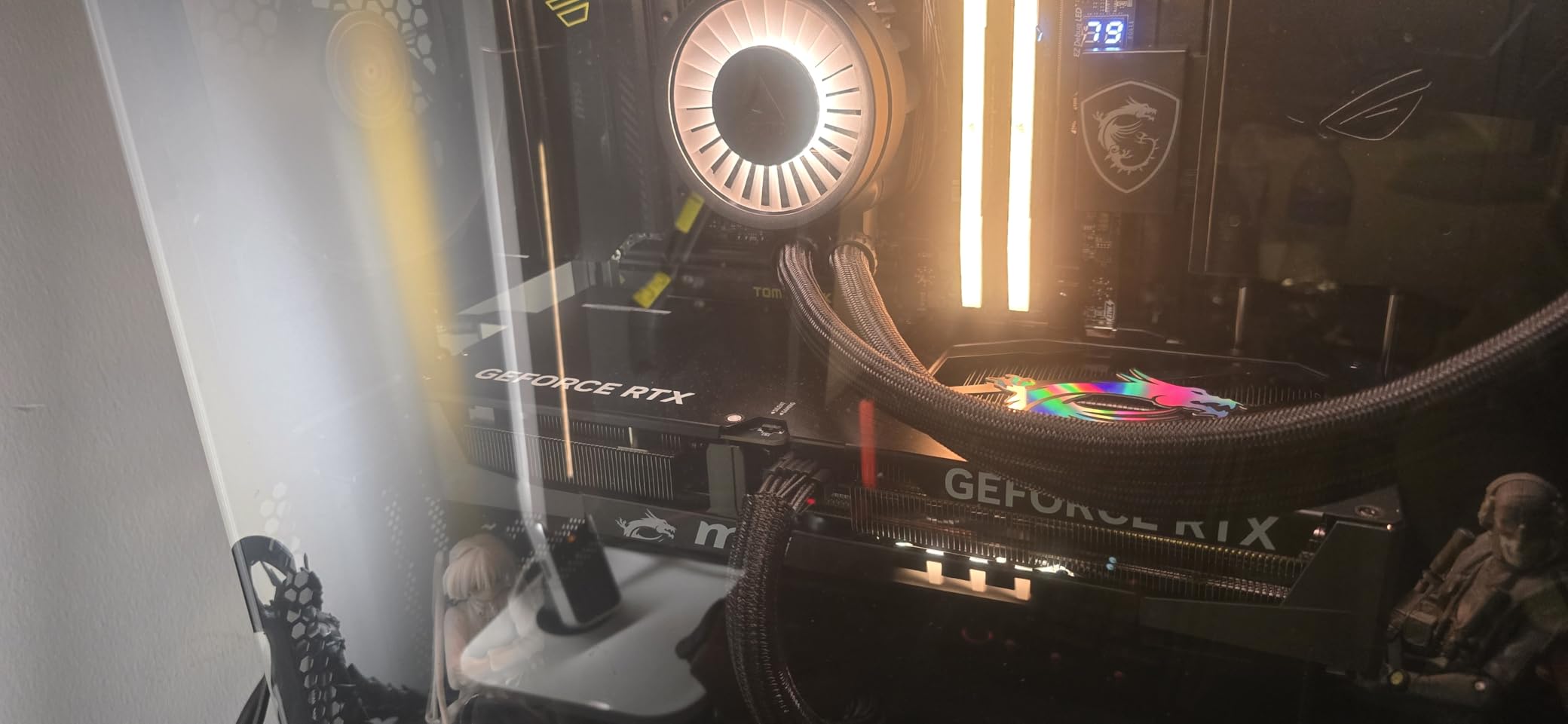 MSI GeForce RTX 5080 16G Gaming Trio OC Graphics Card - RTX 5080 GPU, 16GB GDDR7 (30Gbps/256-bit), PCIe 5.0 - TRI FROZR 4 (3 x STORMFORCE Fan), Gaming & Silent Mode, RGB - HDMI 2.1b, DisplayPort 2.1b customer photo 2