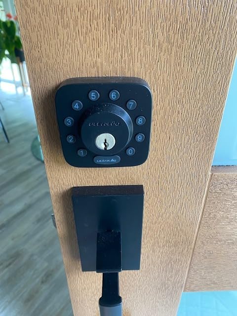 ULTRALOQ U-Bolt WiFi Smart Lock with Door Sensor, App Remote Access customer photo 1