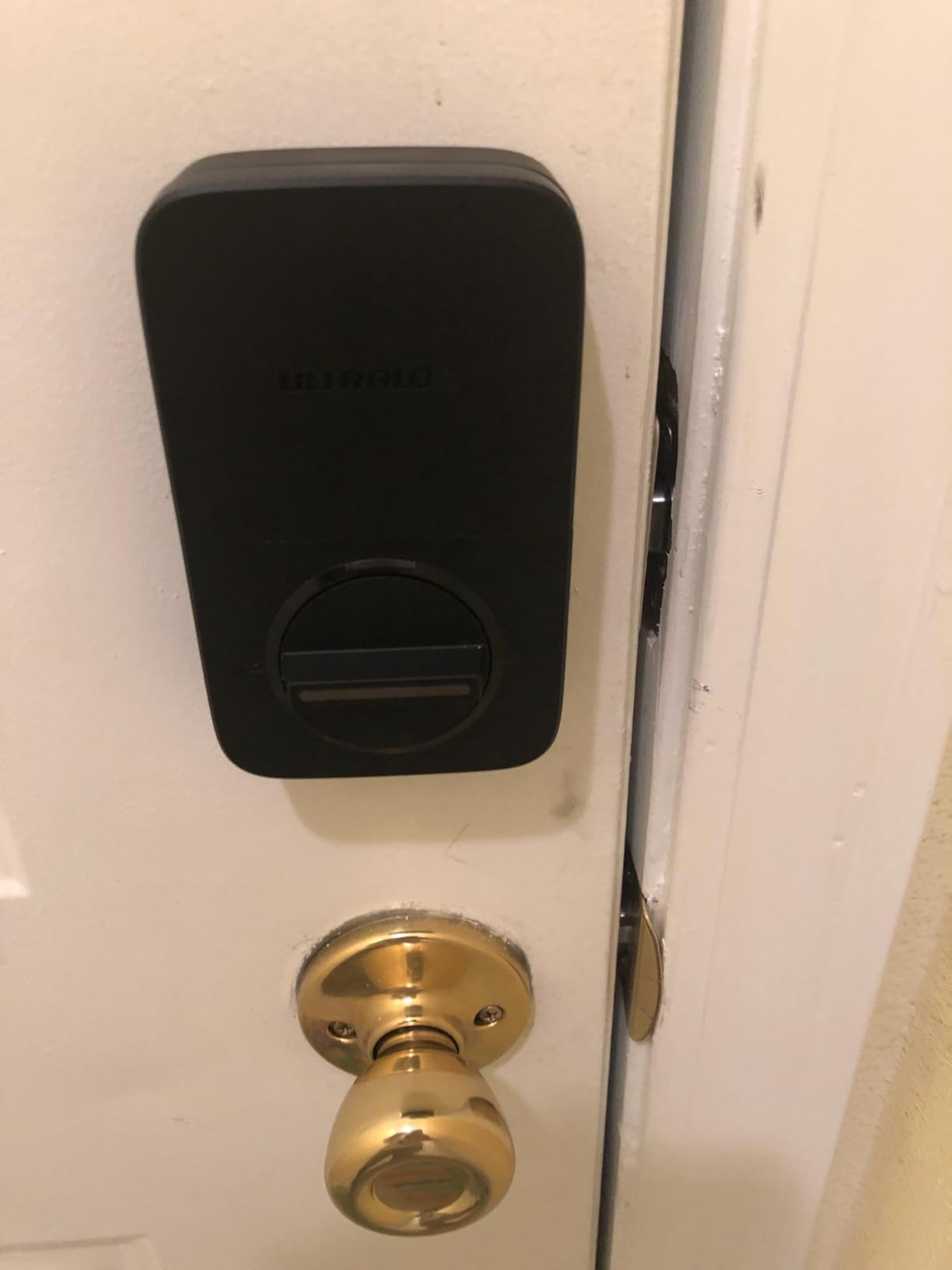 ULTRALOQ U-Bolt WiFi Smart Lock with Door Sensor, App Remote Access customer photo 2