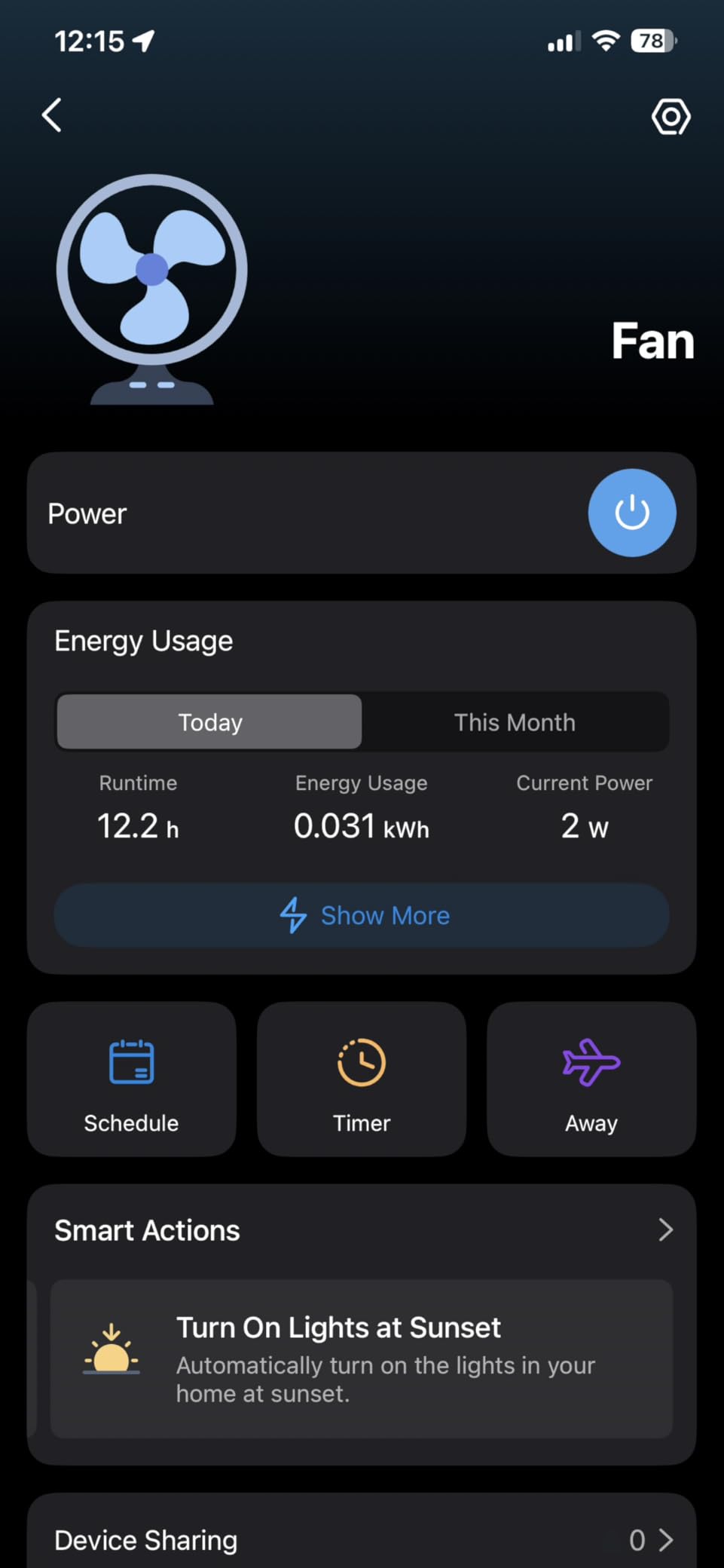 Kasa Matter Smart Plug with Energy Monitoring, KP125MP4, 15A/1800W Max customer photo 1
