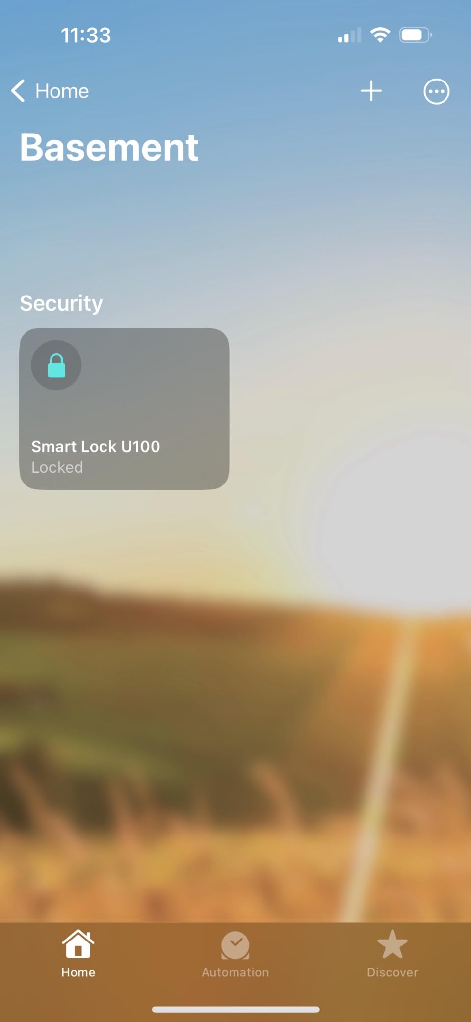 Aqara Smart Lock U100, Apple Home Key, Fingerprint Deadbolt, Gray customer photo 1