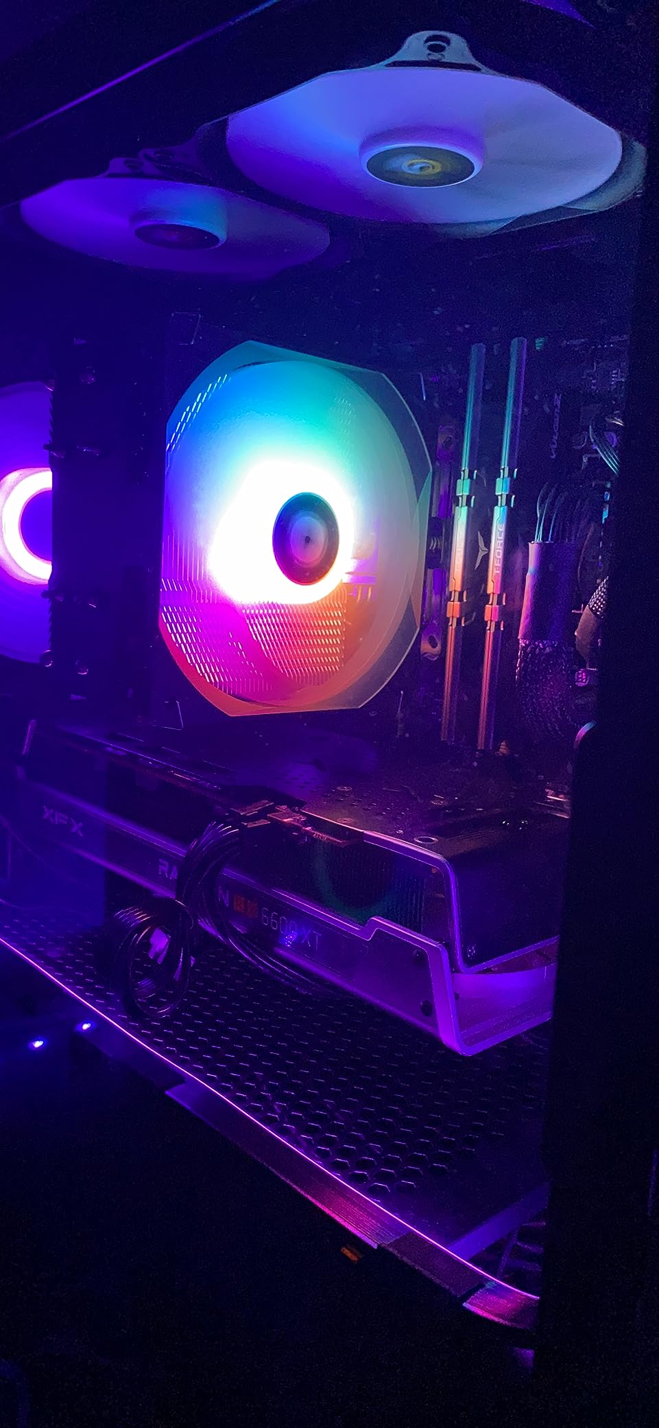 Thermalright Assassin X 120R SE V2 CPU Cooler, 4x6mm Heat Pipes, 1550RPM Speed 120mm RGB PWM Quiet Fan CPU Cooler with S-FDB Bearing, for AMD AM4 AM5/Intel 1700/1150/1151/1200/1851 customer photo 1
