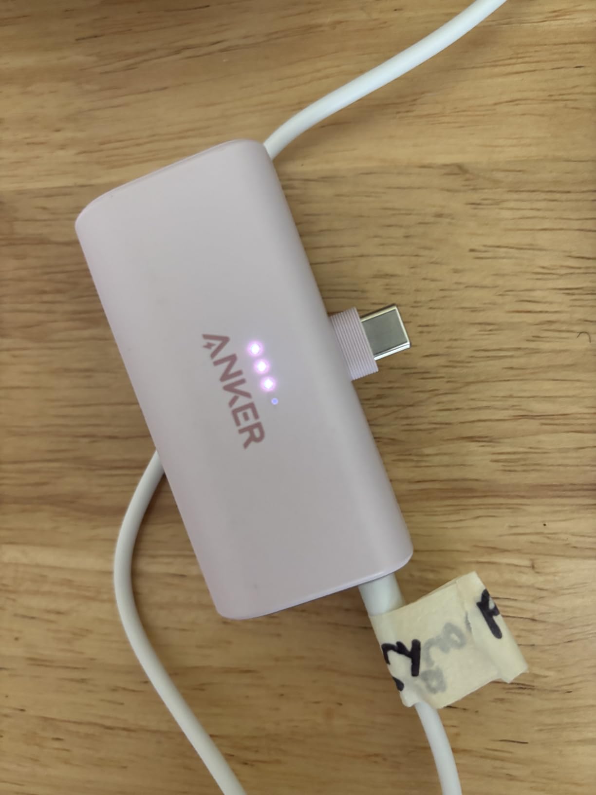 Anker Nano Power Bank,5,000mAh Portable Charger, Built-in USB-C Connector customer photo 2